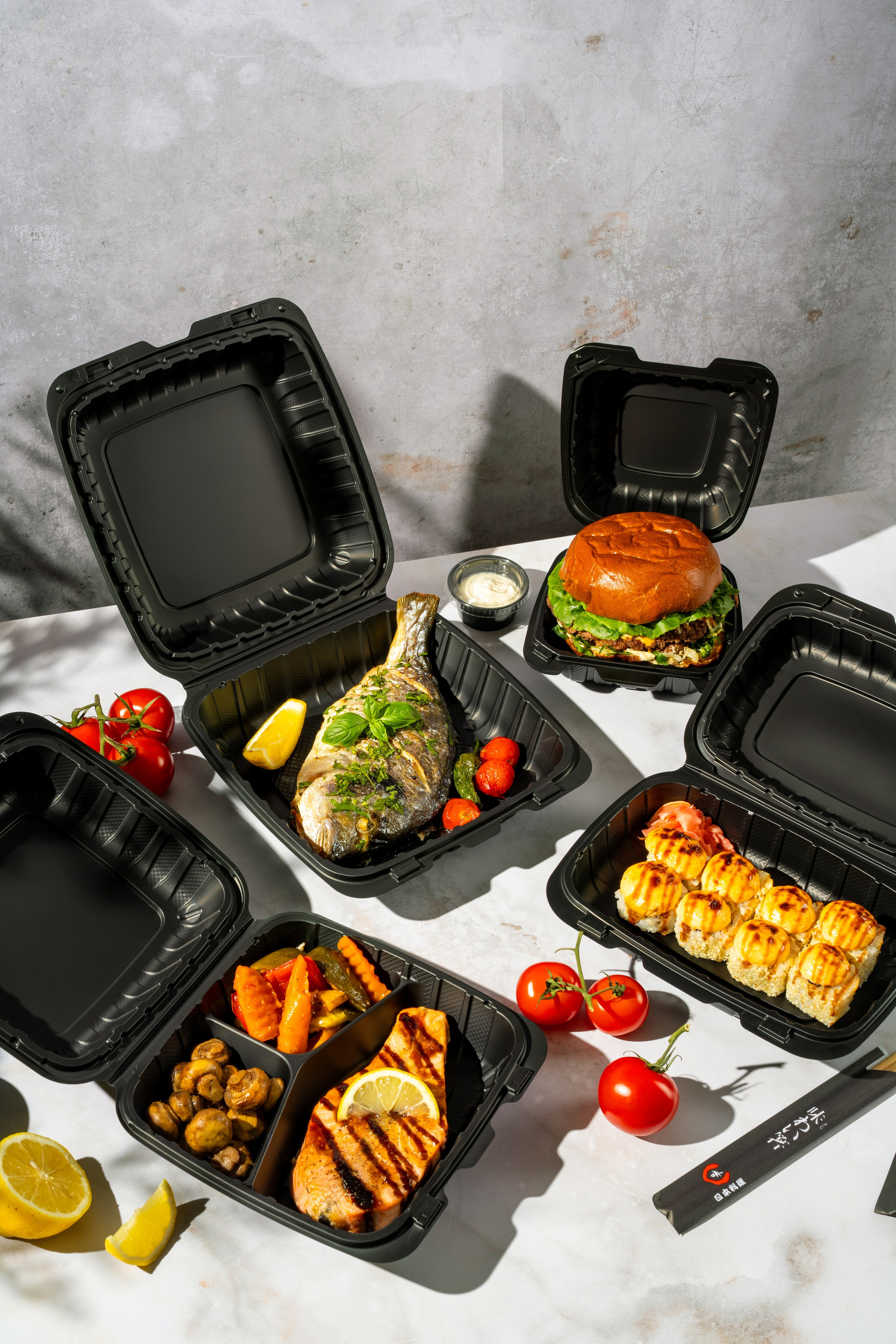 product photography fot packing brand