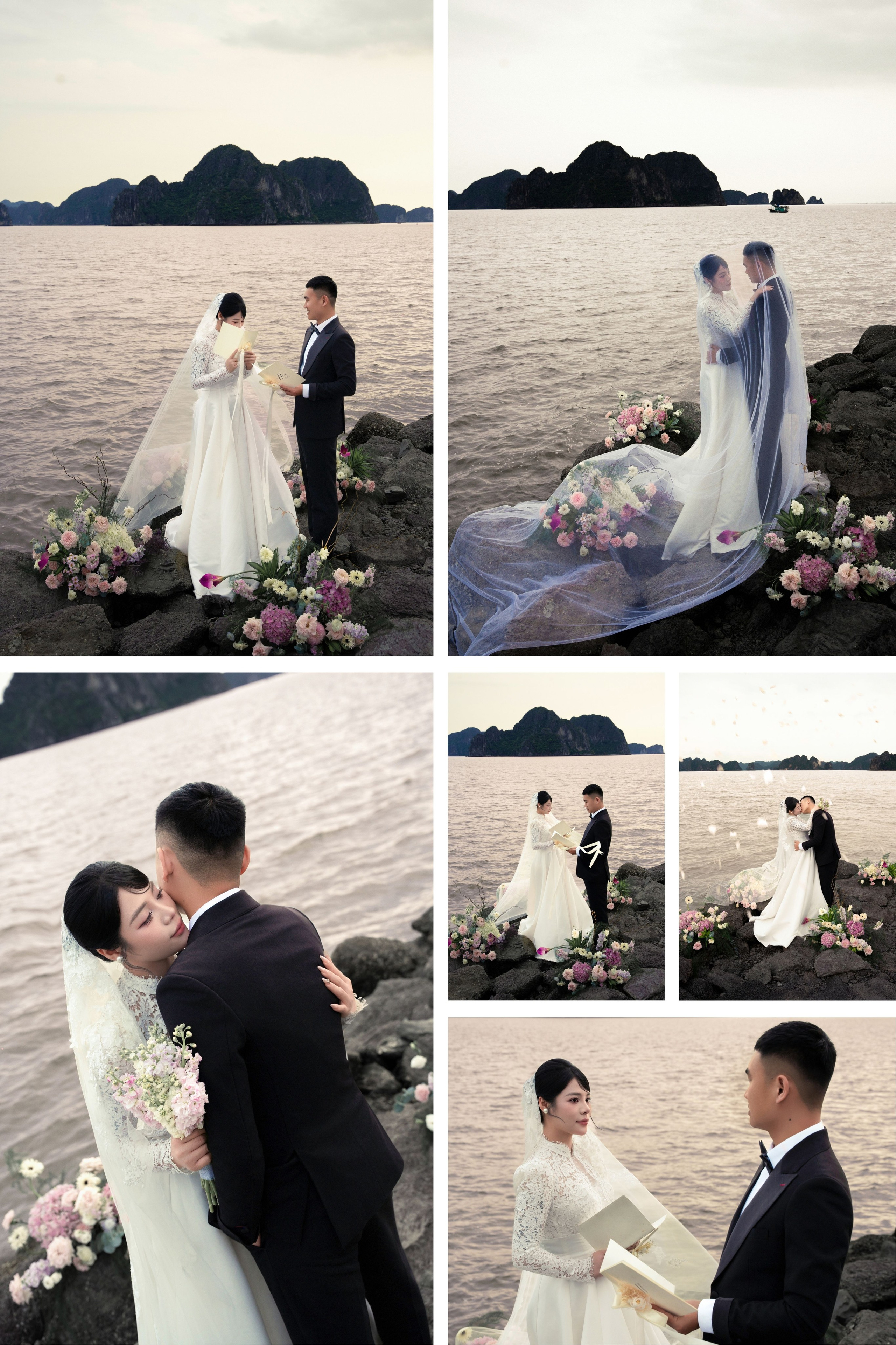 Ngoại cảnh xa. Glam Wedding Studio
