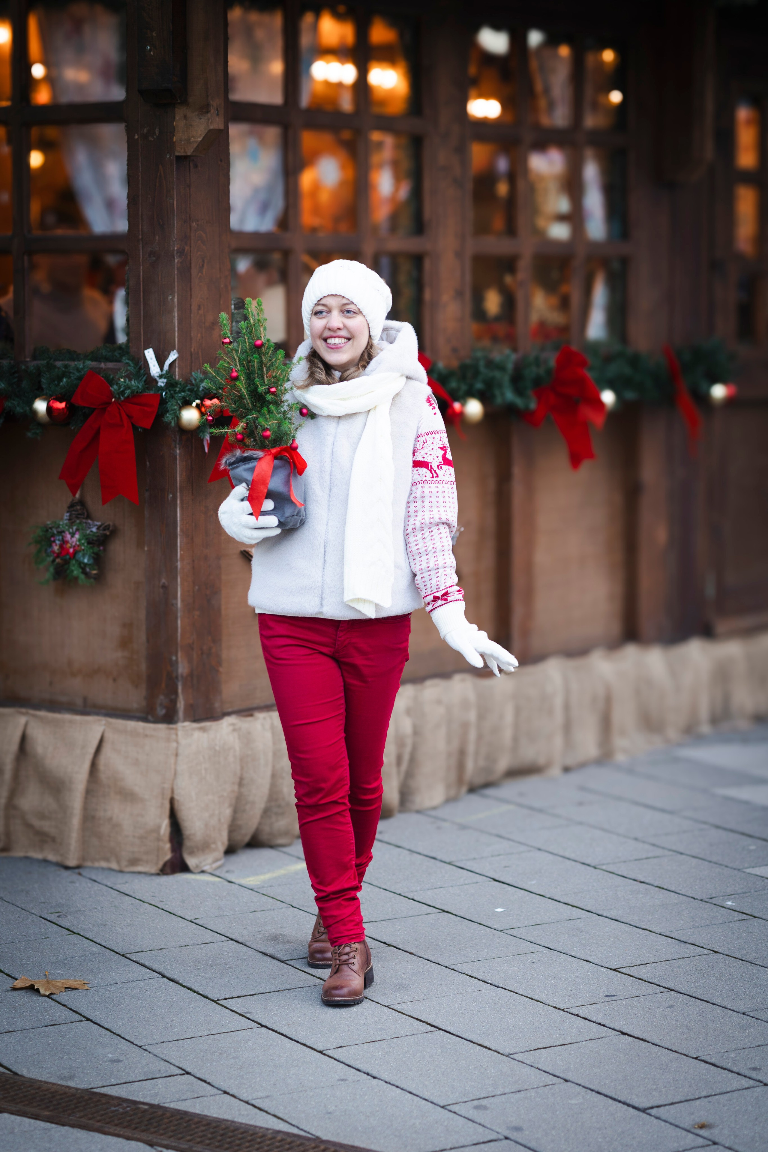 Nadja and Christmas. Photographer in Munich