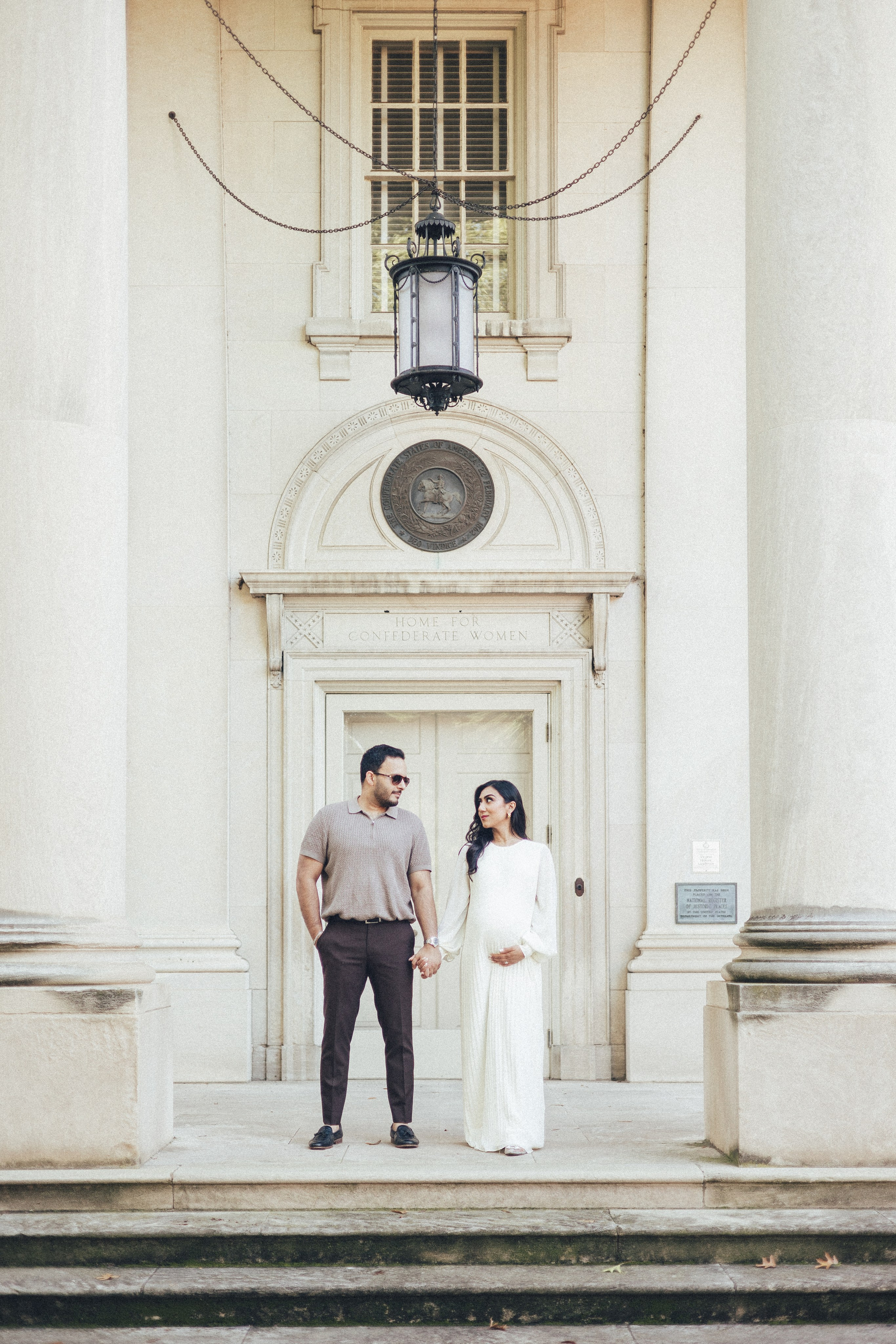 Baby Rahman Announcement. Sara Eulalia | Virginia Photographer