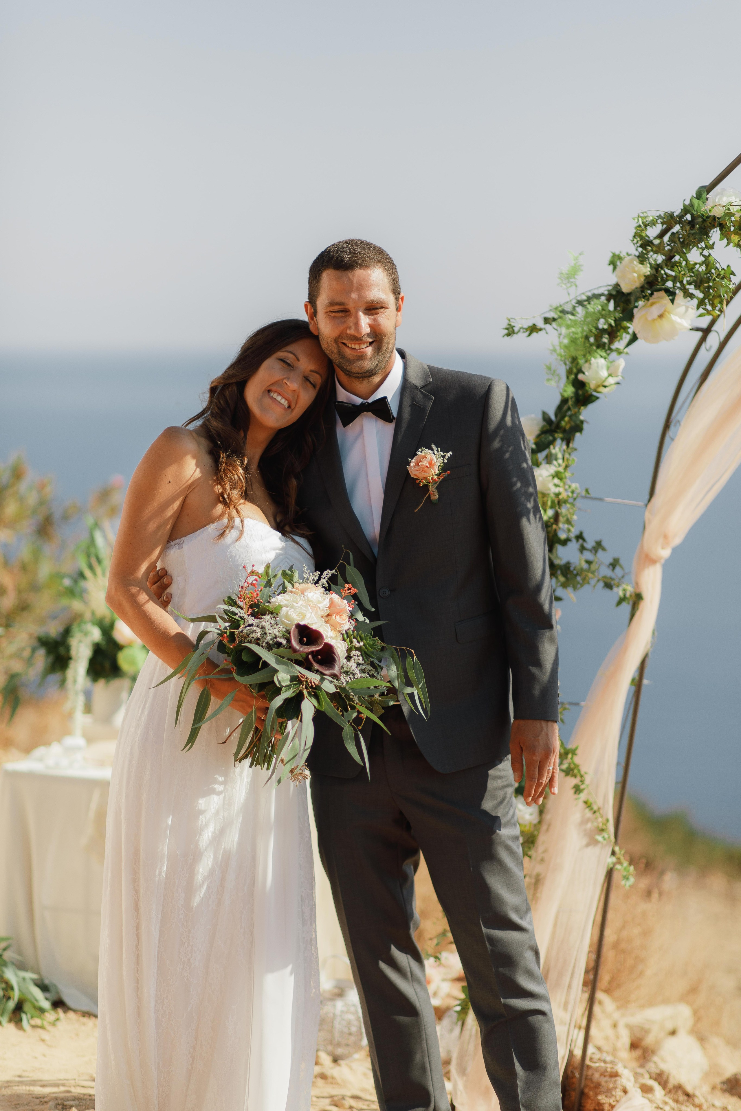 Marino & Steffi, Crete. Denny Savon — Photographer in Santorini | Weddings, Love Stories & Flying Dress