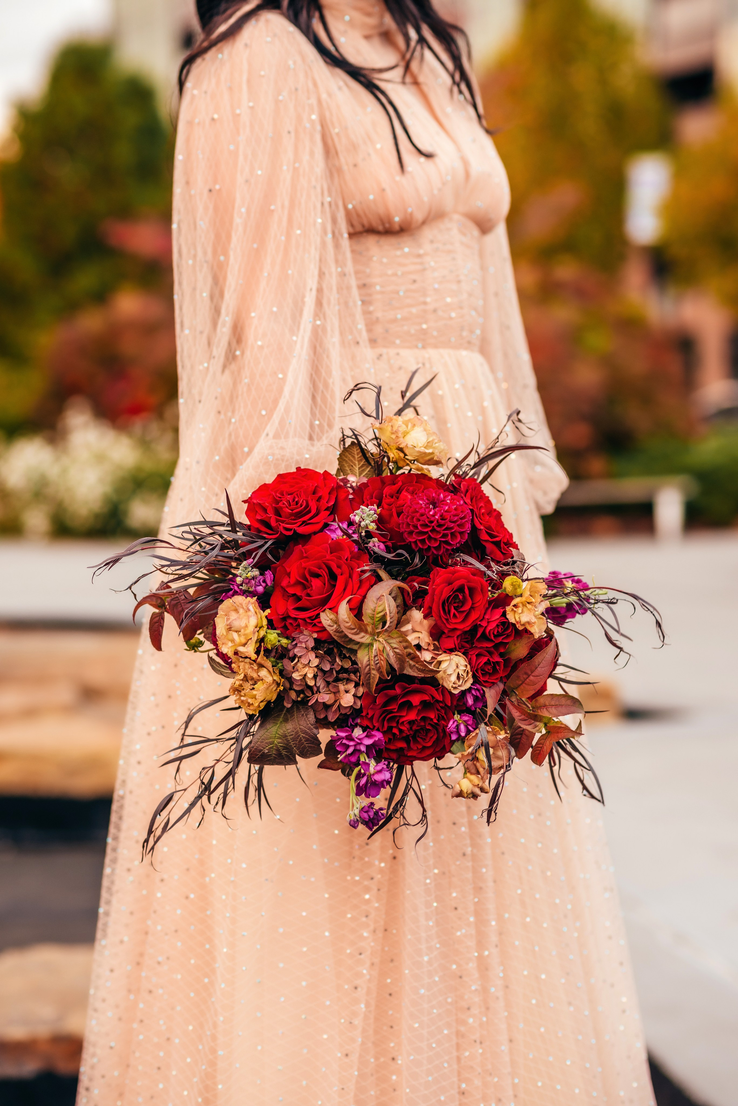 Bold & Dramatic Wedding at The Paper Mill on The Landing | Fort Wayne Wedding Photographer. Alexandria Danielle Photography | Fort Wayne & Indianapolis Wedding Photographer