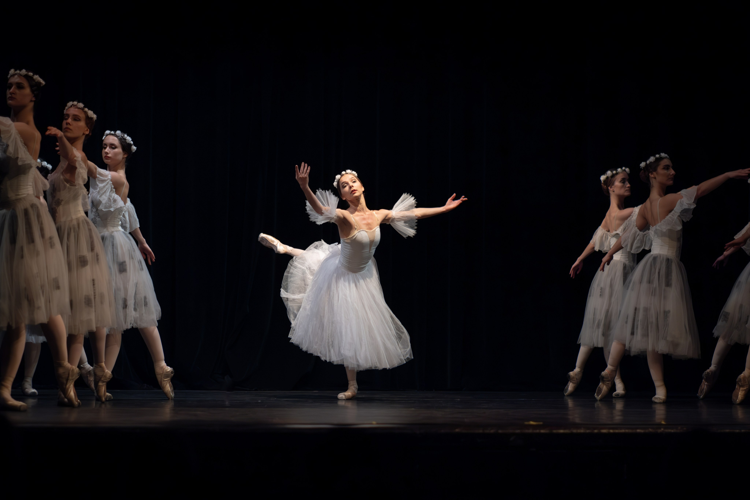 Grand Kyiv Ballet / Giselle. Reportage concert portrait photography in the San Francisco Bay Area