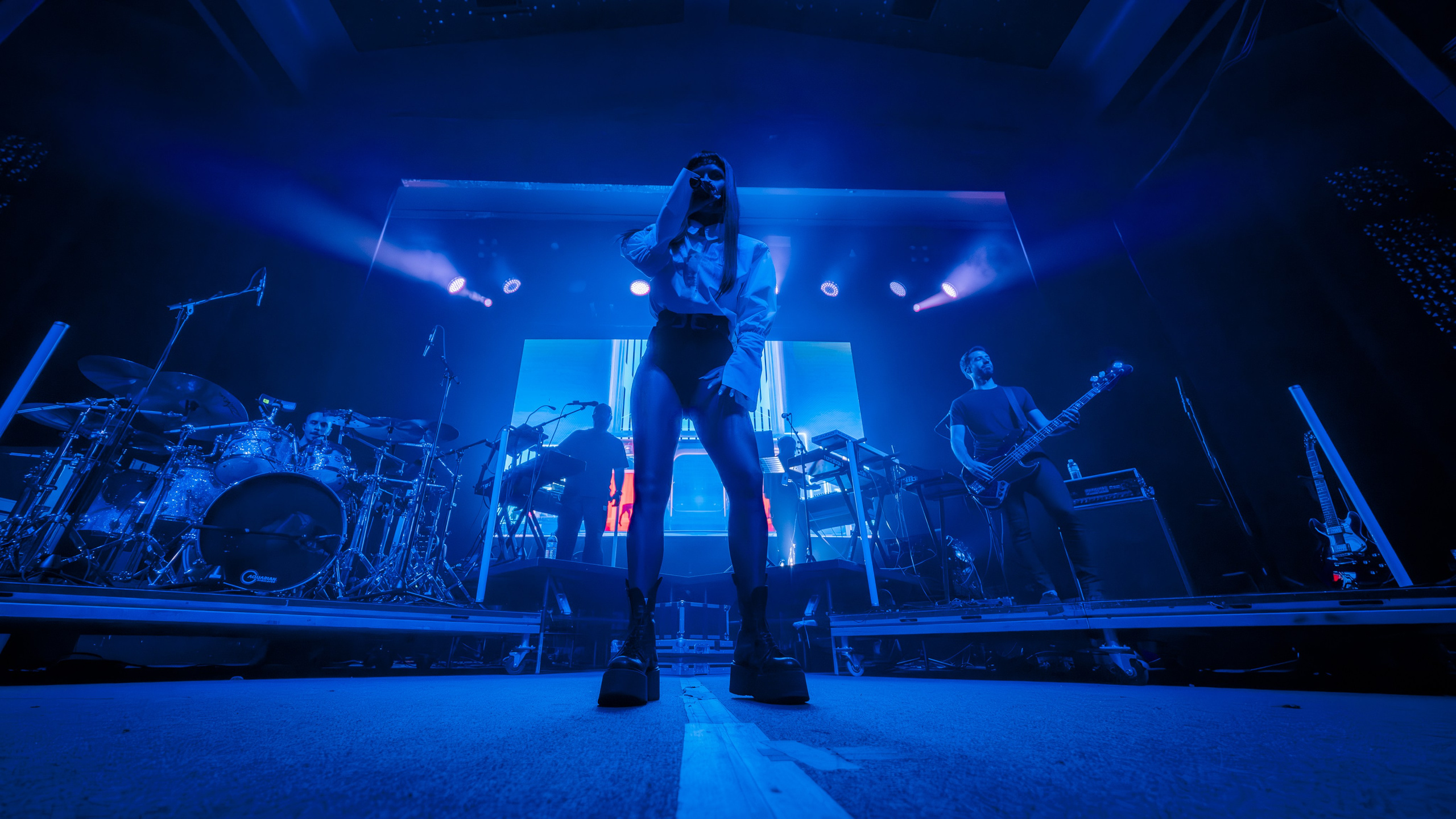 INNA / 2024. Reportage concert portrait photography in the San Francisco Bay Area