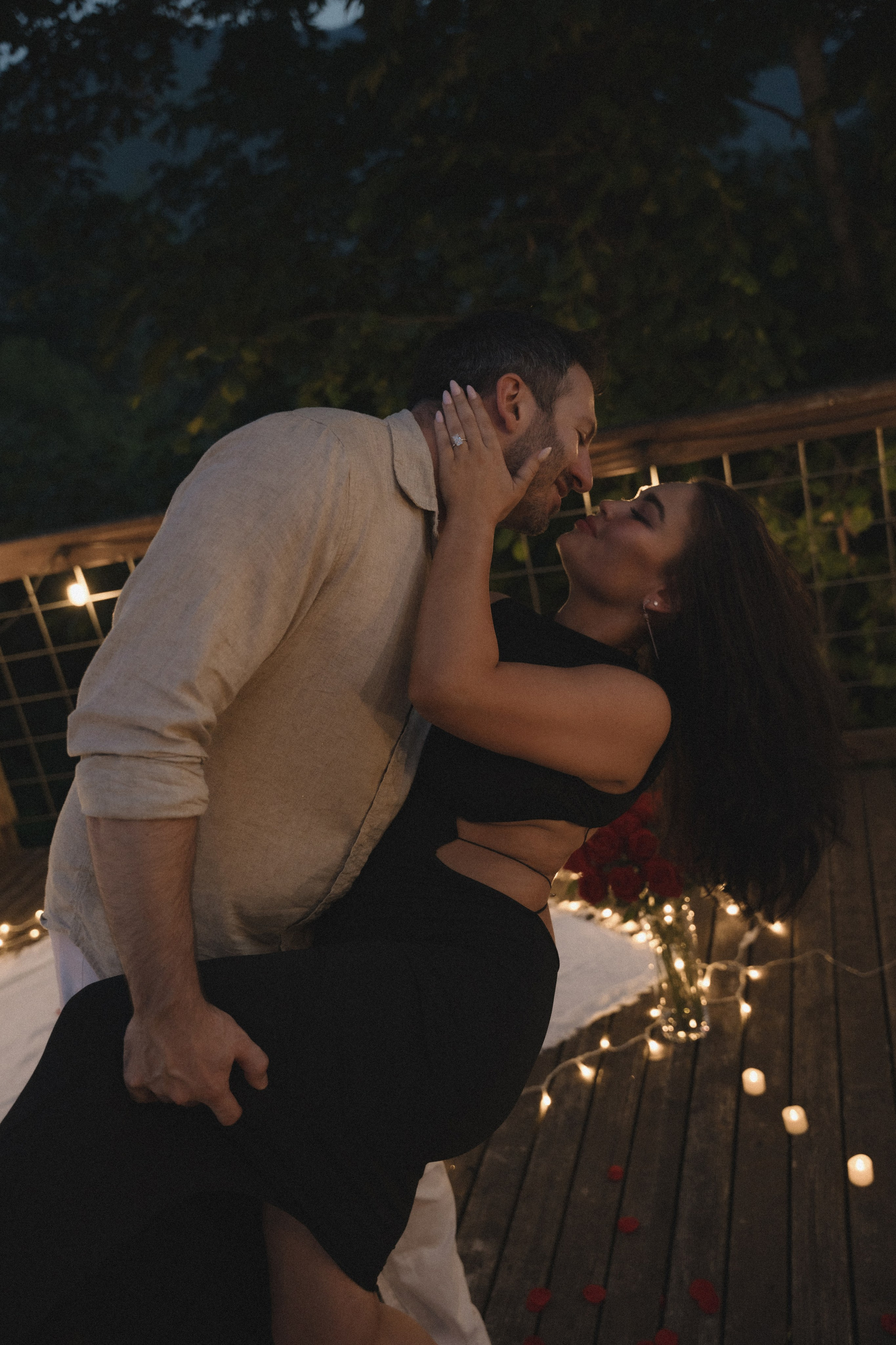 Blaine and Anya proposal. Photographer in Washington Sophia D