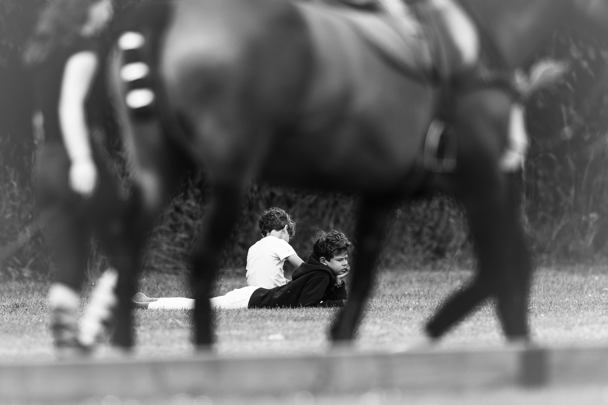 Family Polo Day Photo Shooting