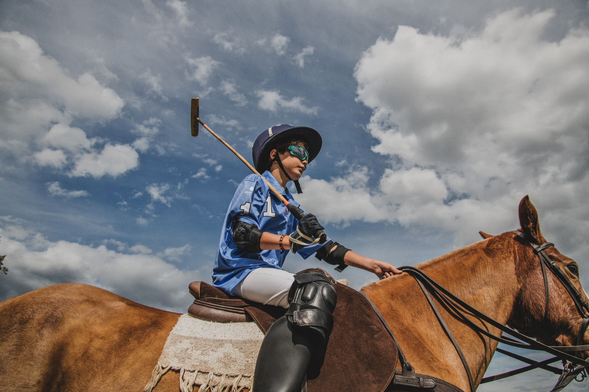 Family Polo Day Photo Shooting
