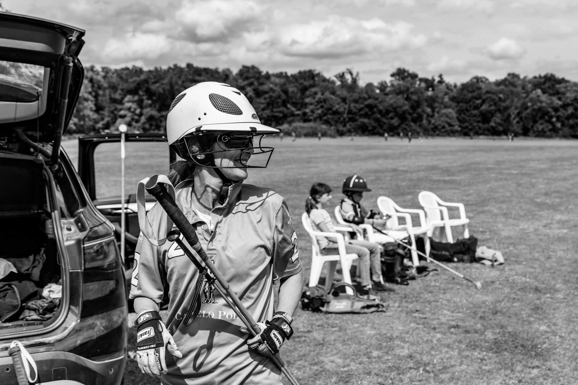 Family Polo Day Photo Shooting