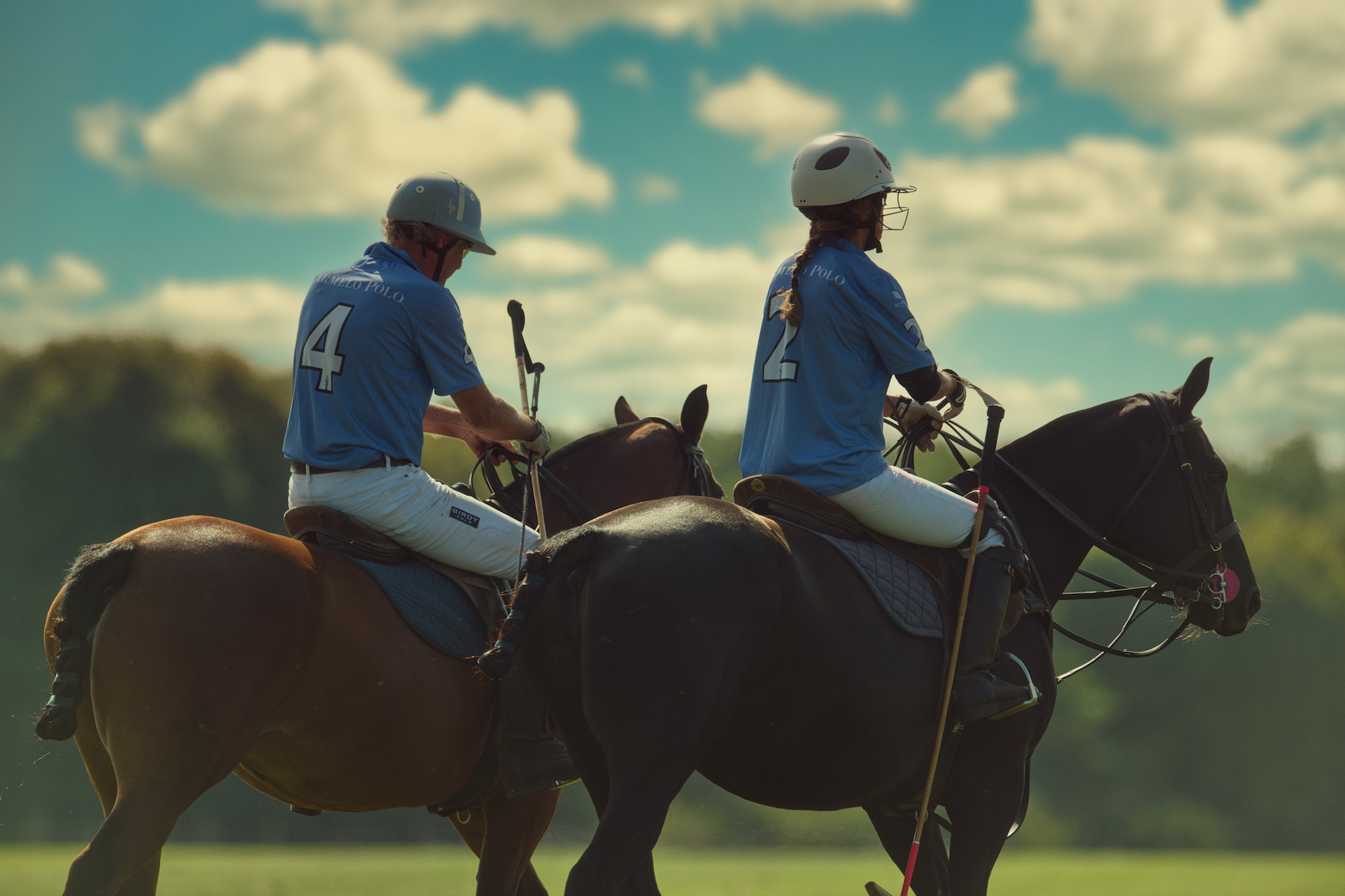 Family Polo Day Photo Shooting