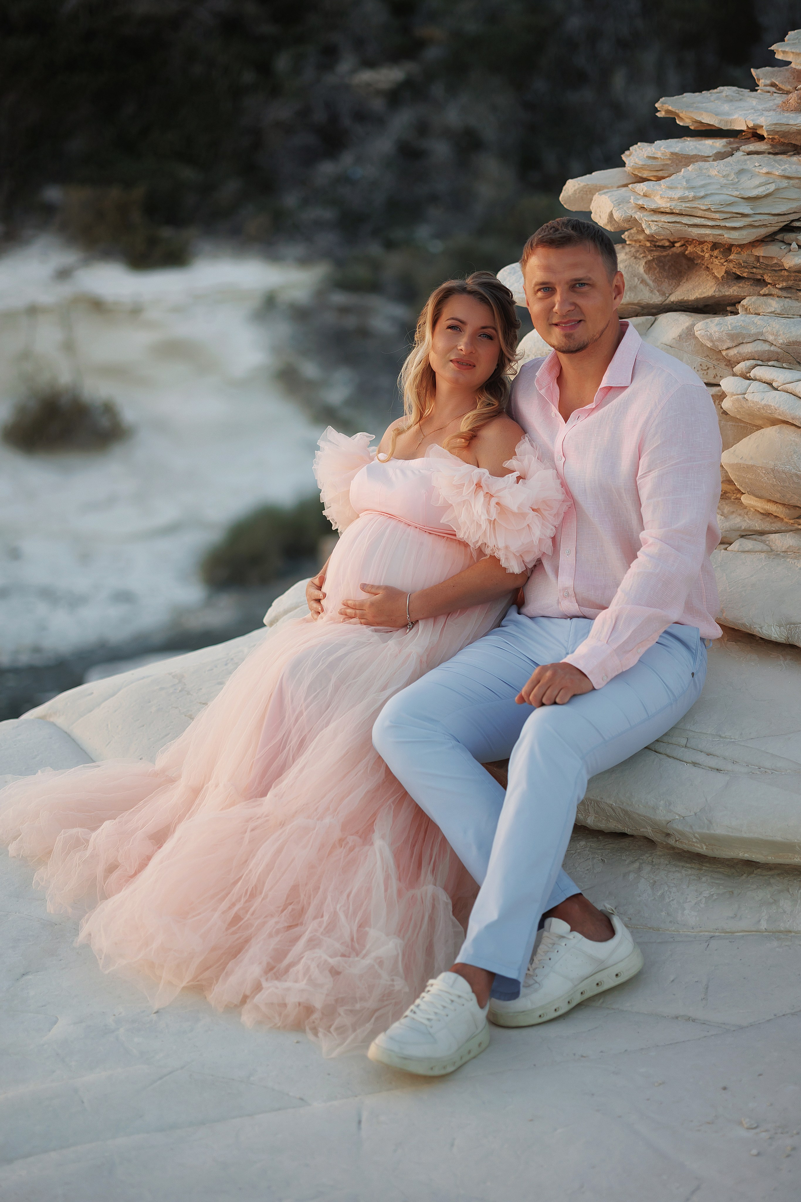 Pregnancy photoshoot. Photographer in Cyprus