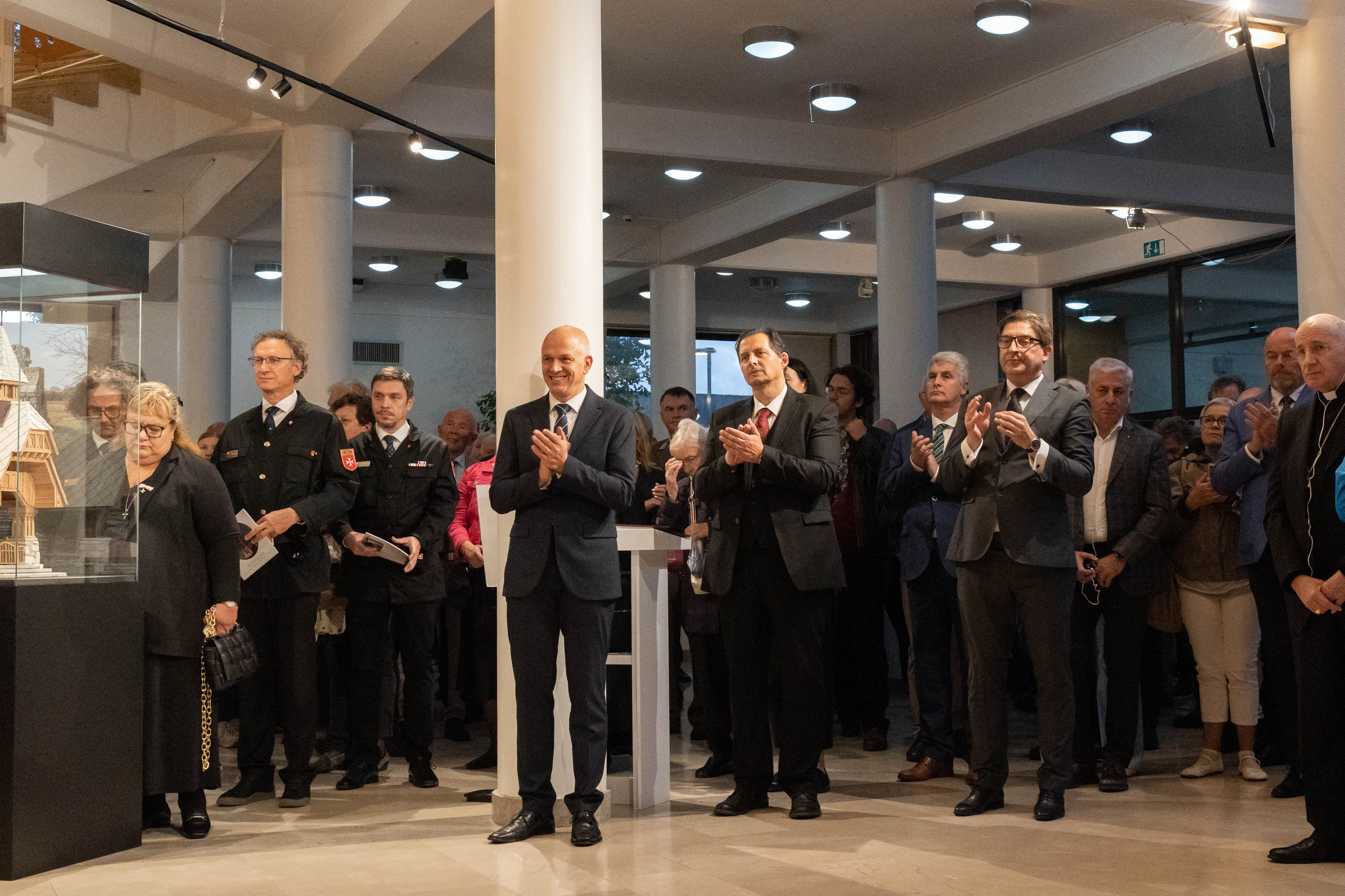 Razstava o vojaški bolnišnici Feldspital 808. Photographer Mariia Bortiakova