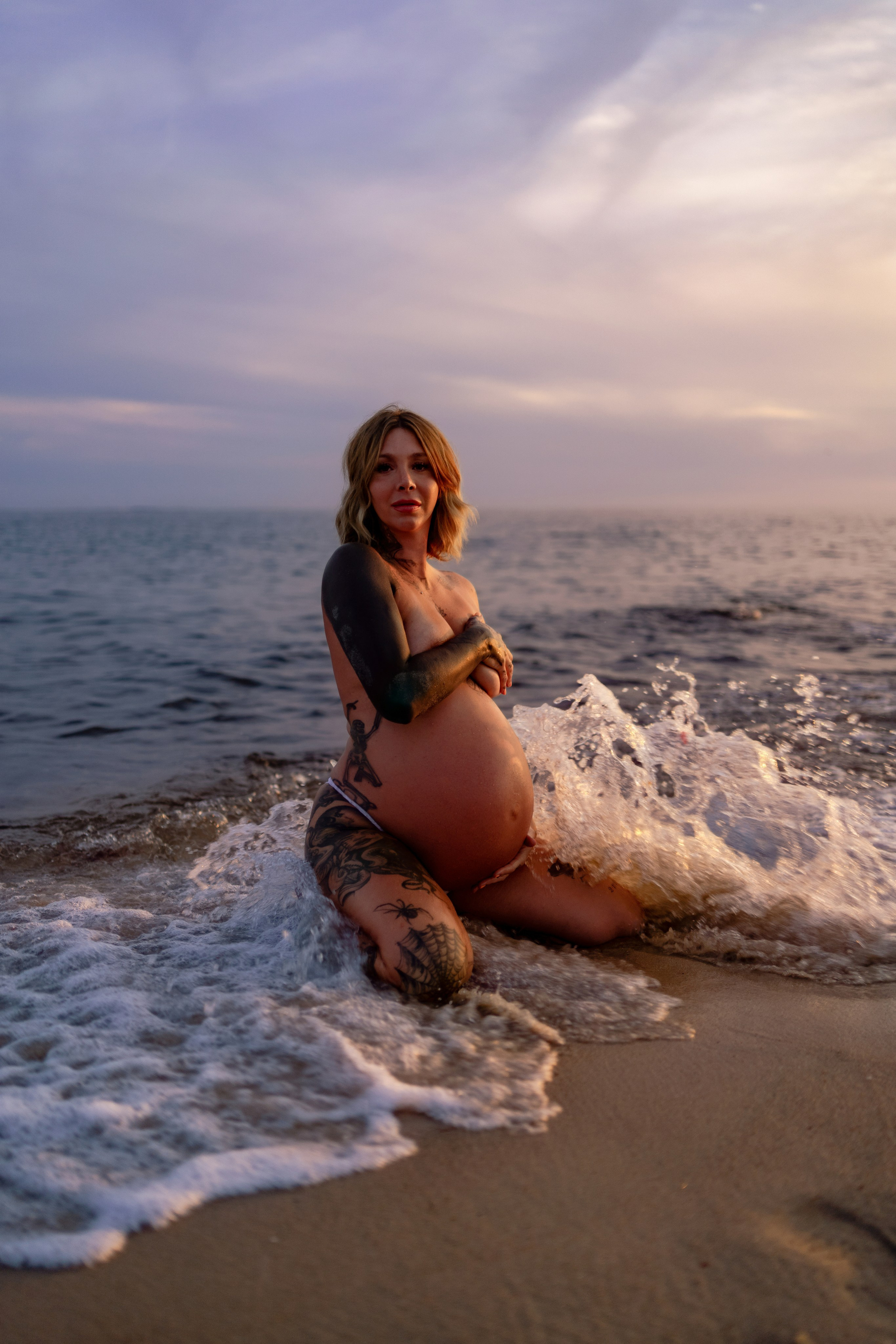 Editorial Maternity Photography at Home · Hartford & CT Shoreline · Deschain Photography