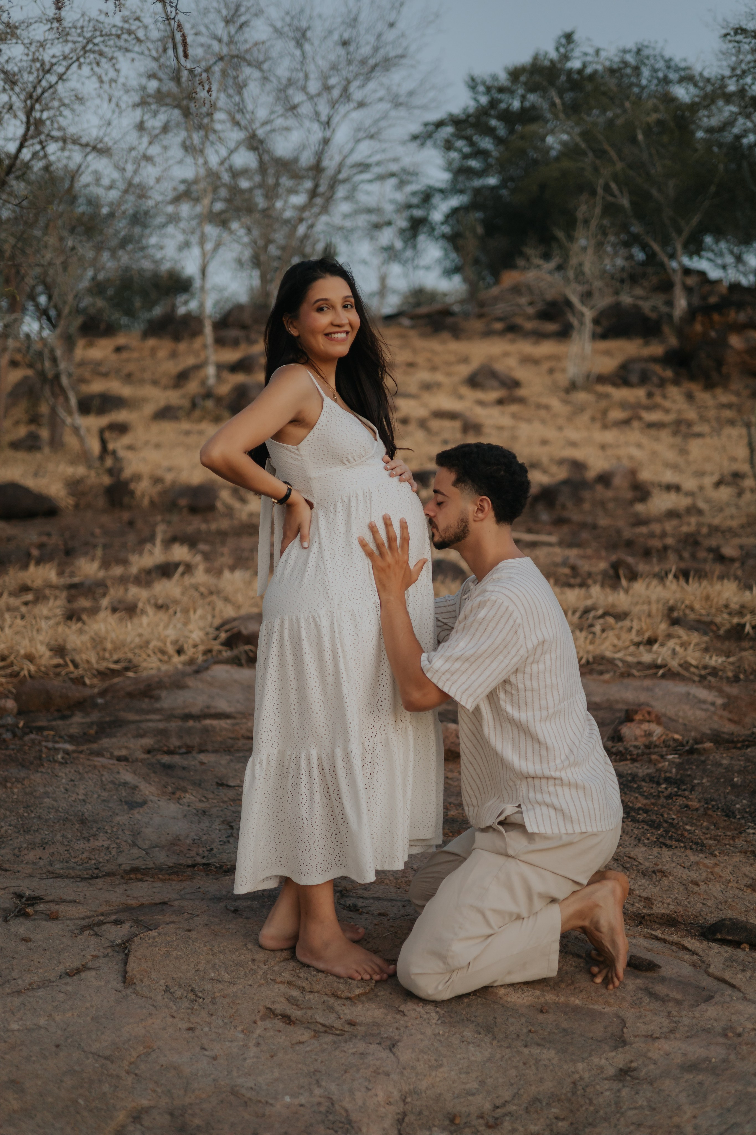 Ensaio Gestante. Fotógrafo Richard Silvestre — Casamentos na Bahia
