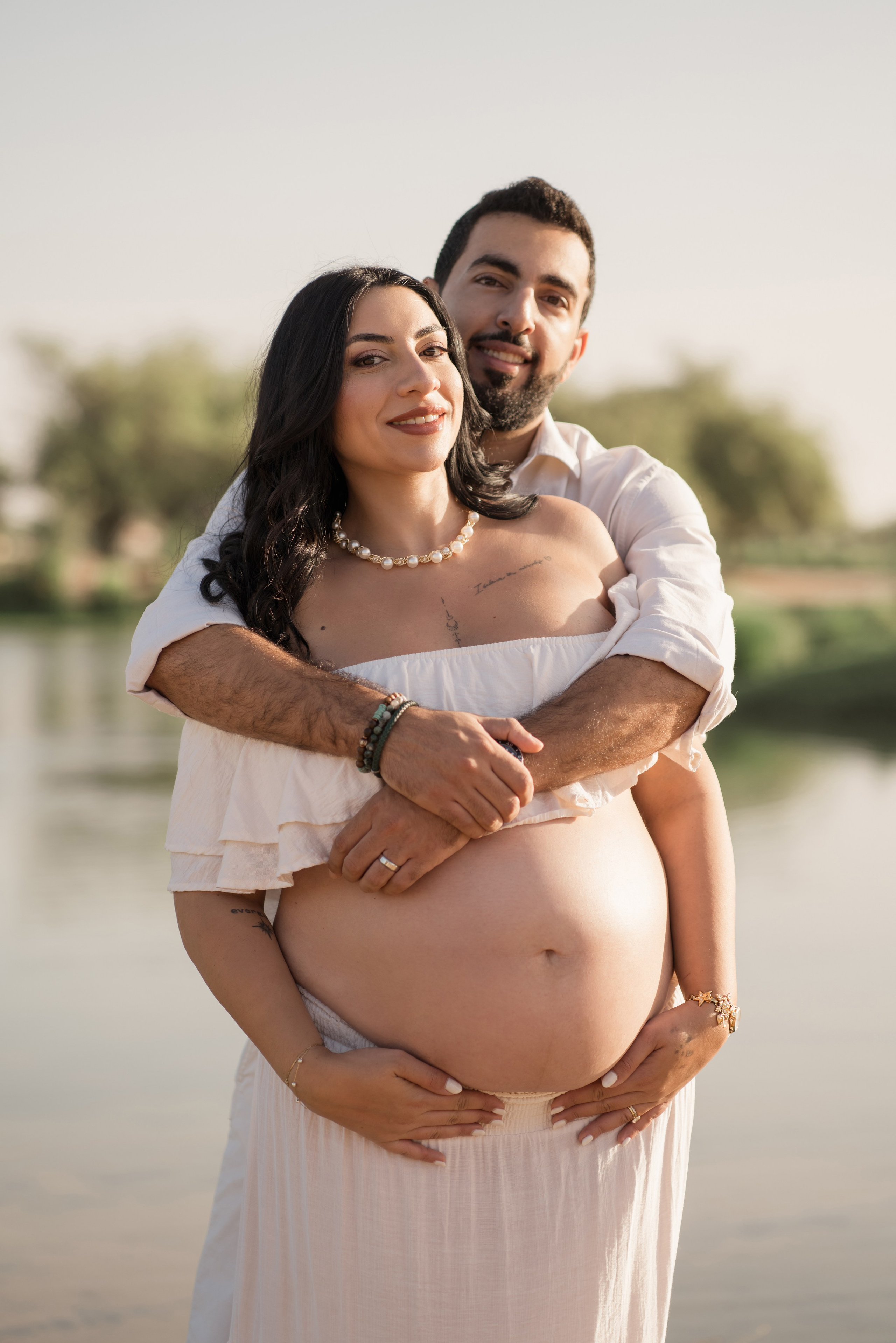 Sunrise by the lake. Angela Iakovleva — Family Photographer in Dubai