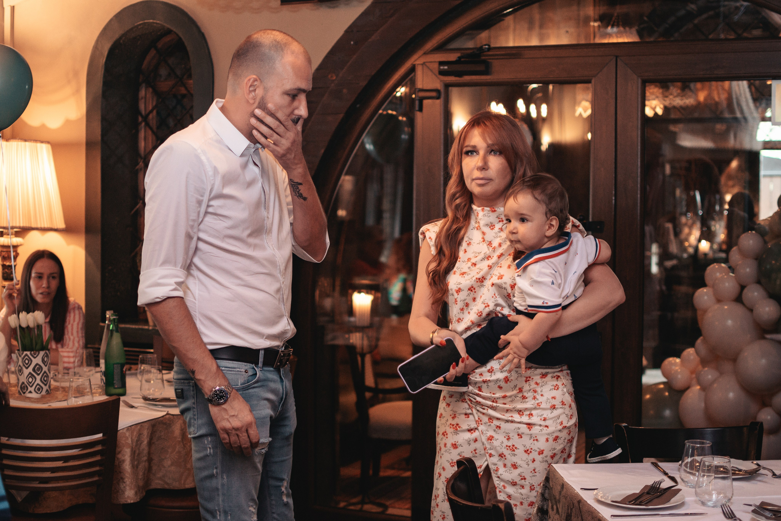 Lazar, krštenje i rođendan. BambinaaPhotography