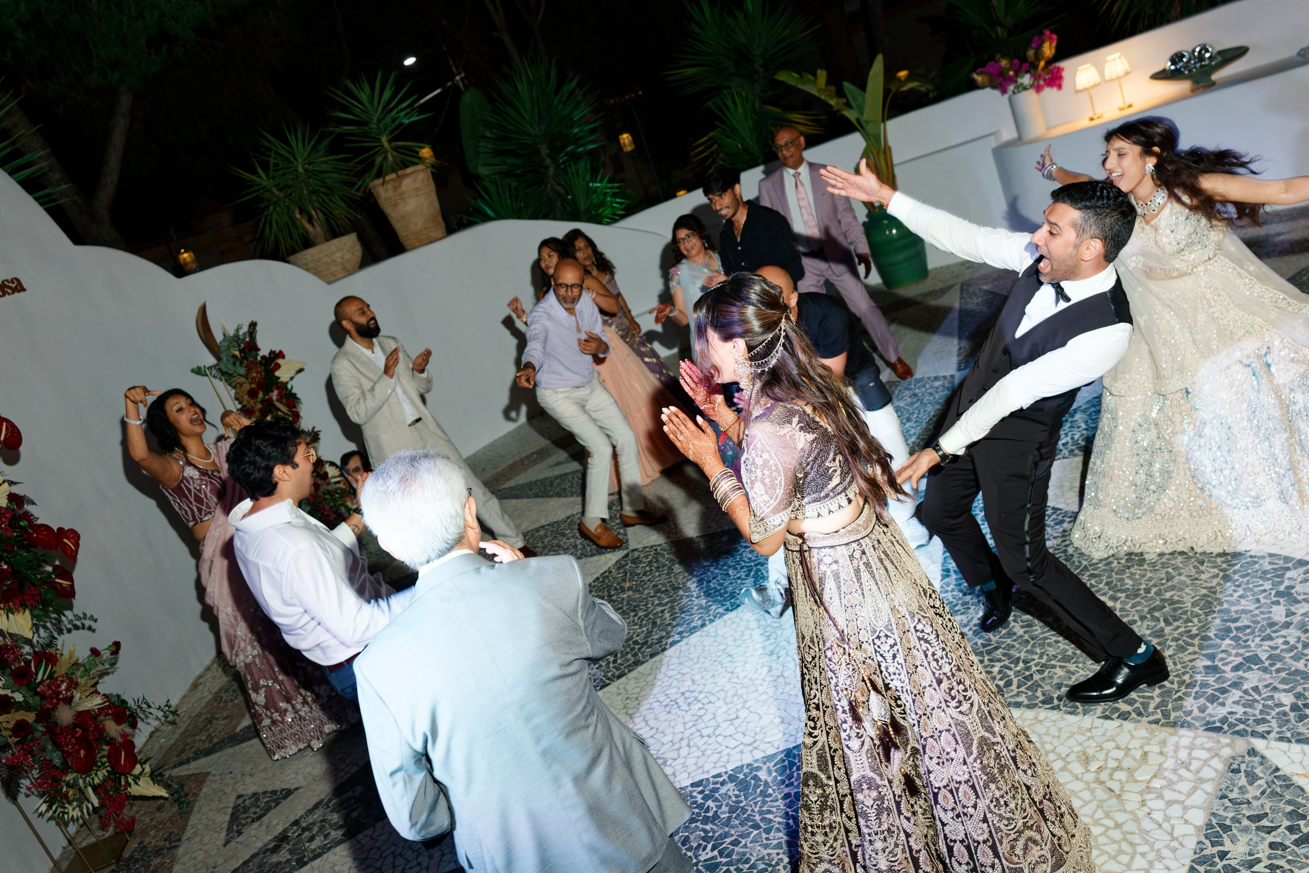 Indian wedding at Gran Villa Rosa, Barcelona