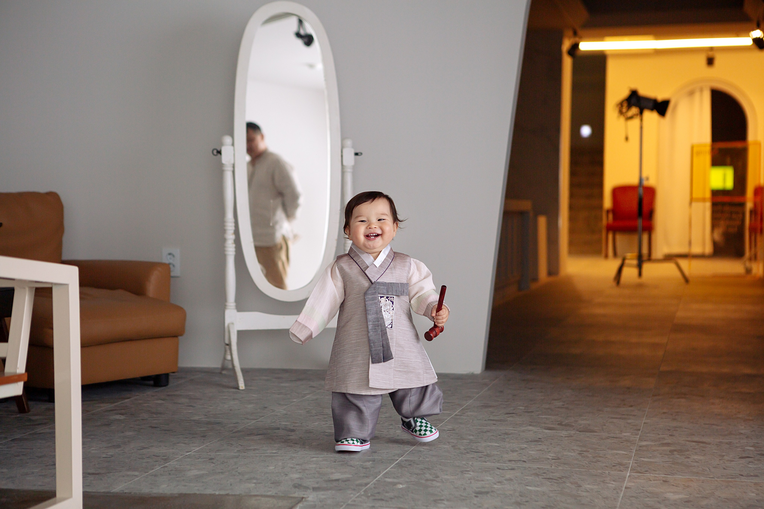 Тимофей в студии. Фотограф беременности, ньюборн и годовасиков в Корее Жанна Хан