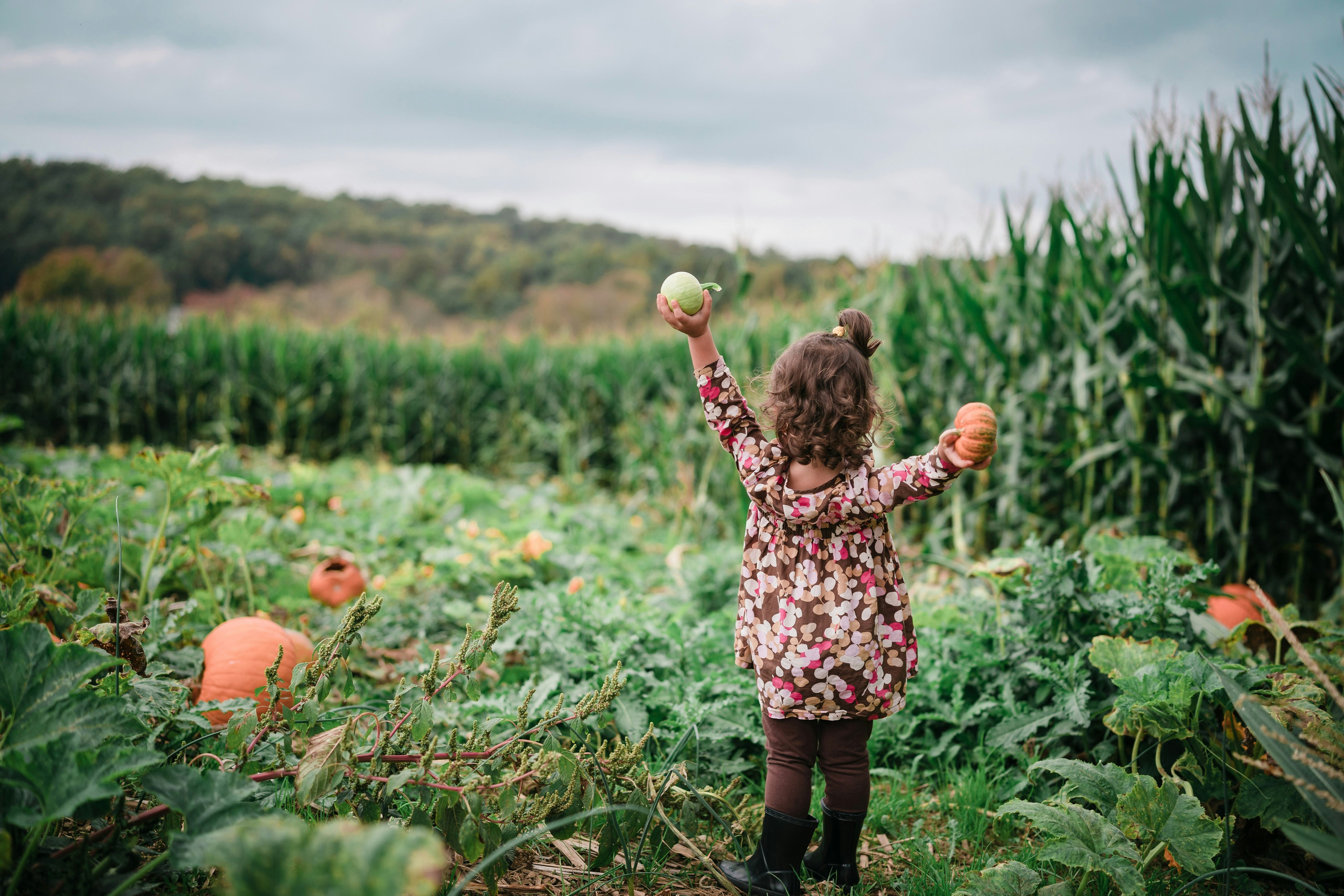 La Bottega delle Zucche | Servizio Fotografico Autunnale per Bambini