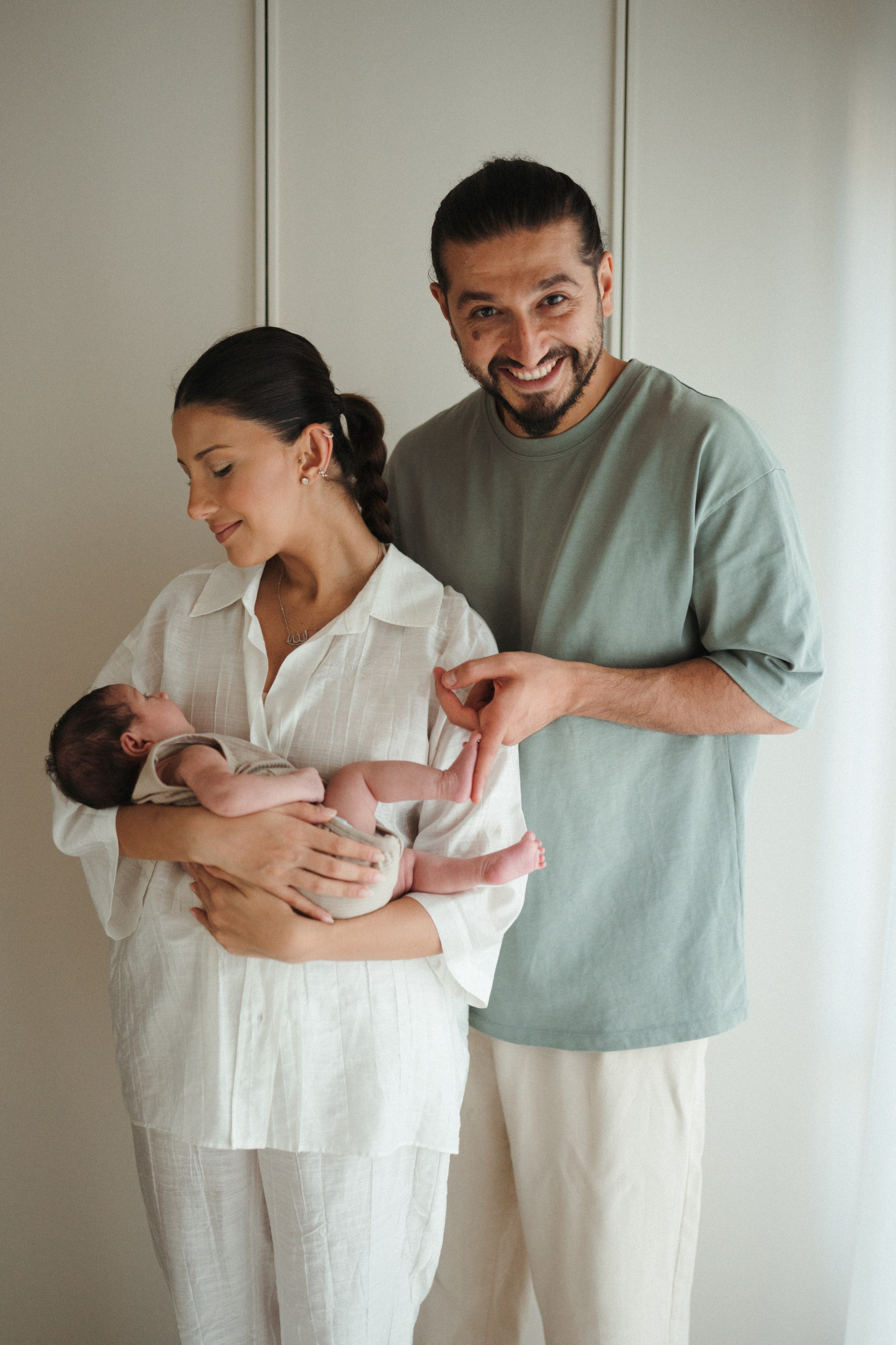 Welcome to the world Selma. Family photographer in Saudi Arabia