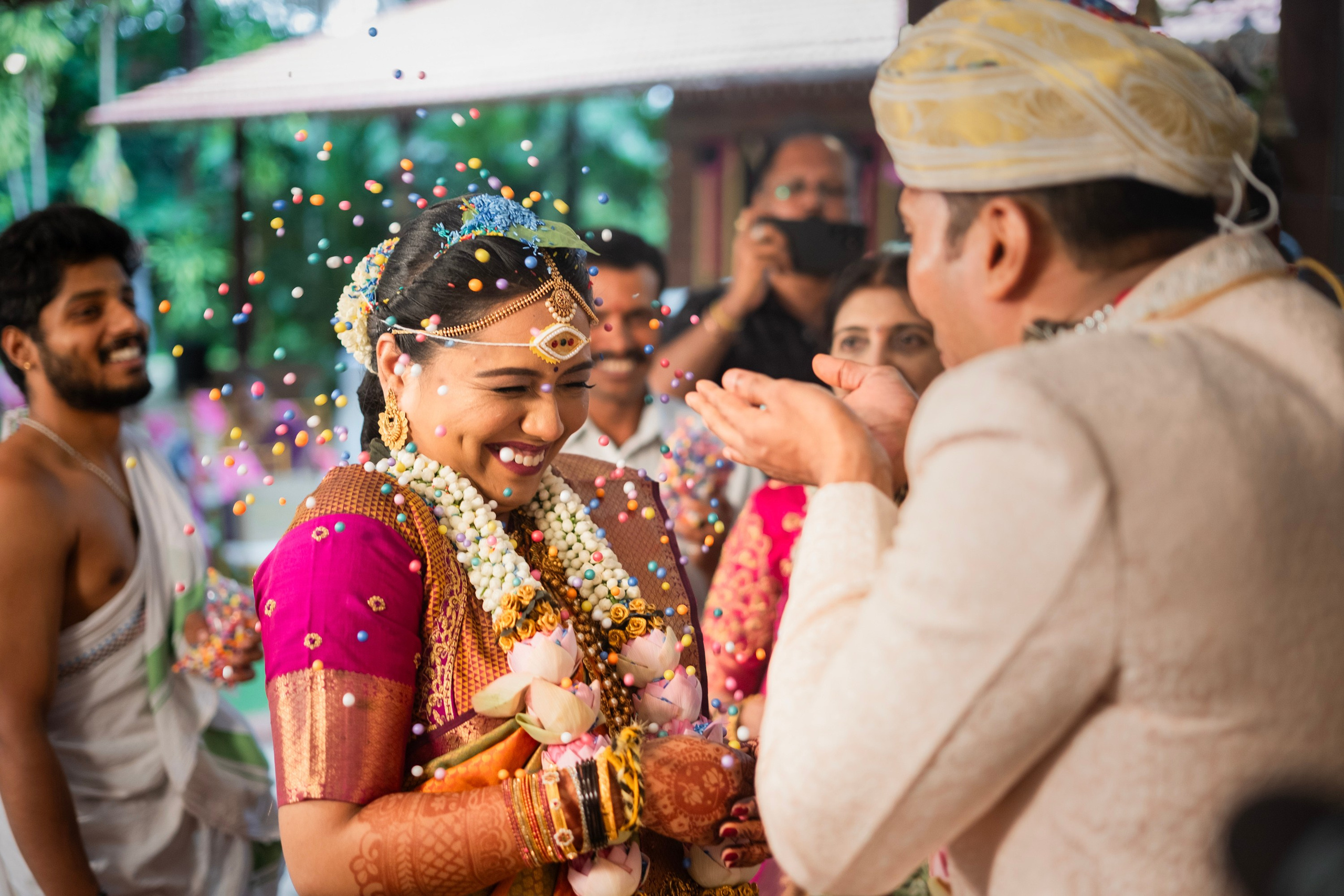 Anupaa & Reuben, Konkani Wedding at The Tharavadu Mane, Bangalore | Truly Yours