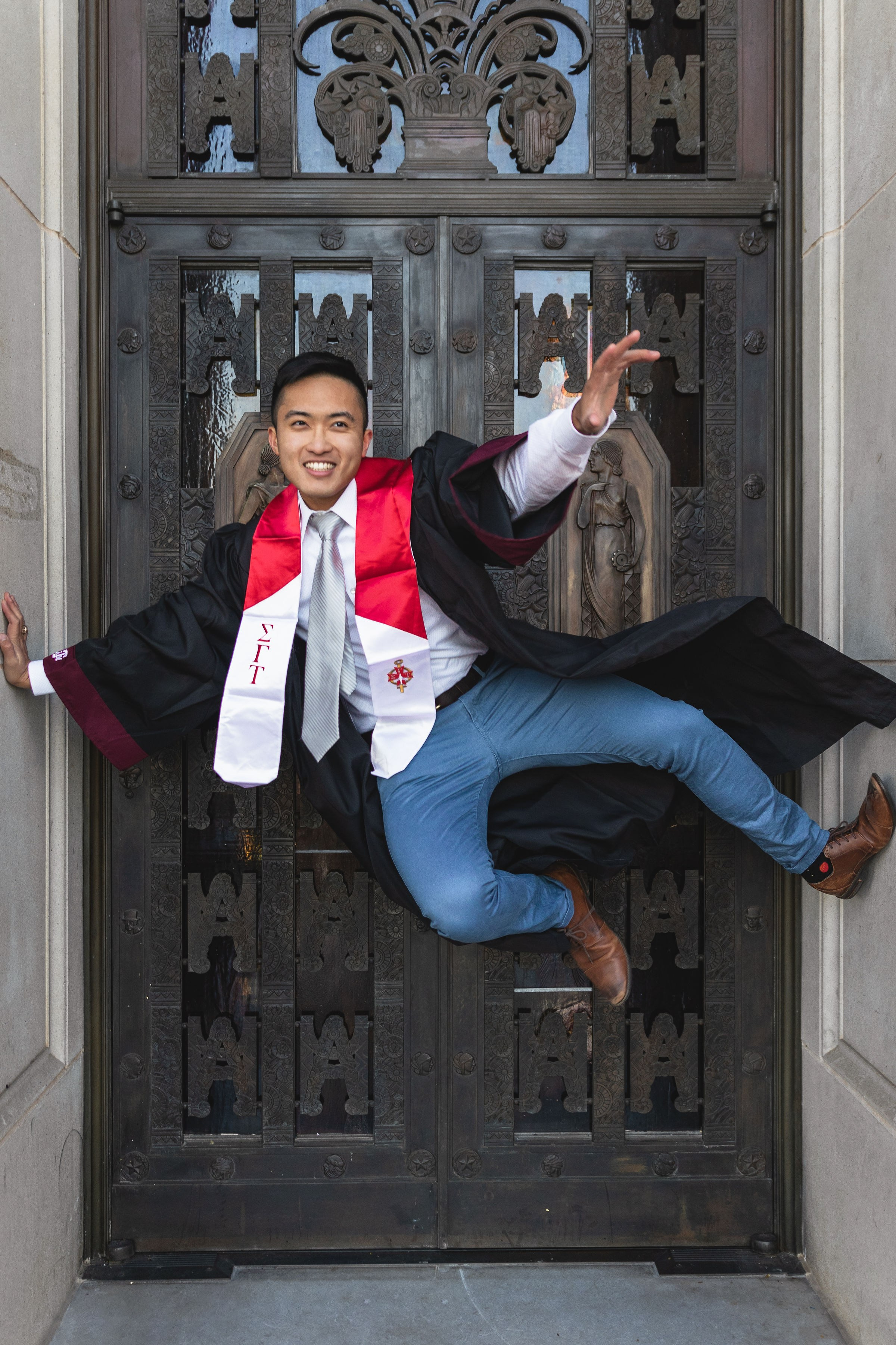 Waylon’s senior photoshoot at Texas A&M University