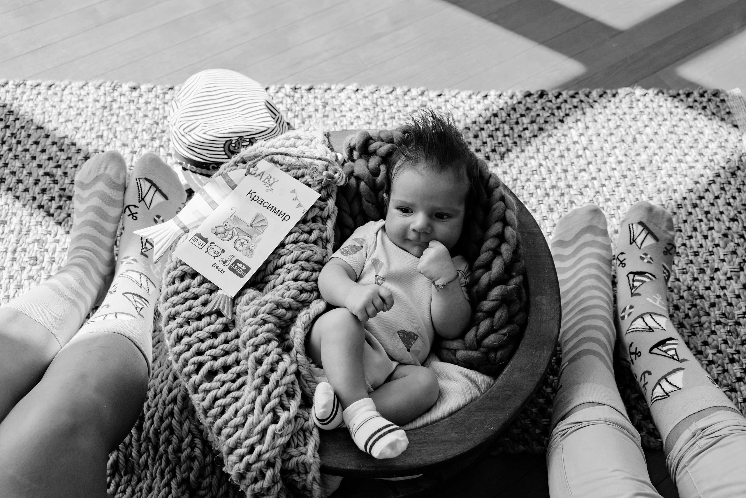 Фотосесия за новородено. Фотограф Ирина Йотова