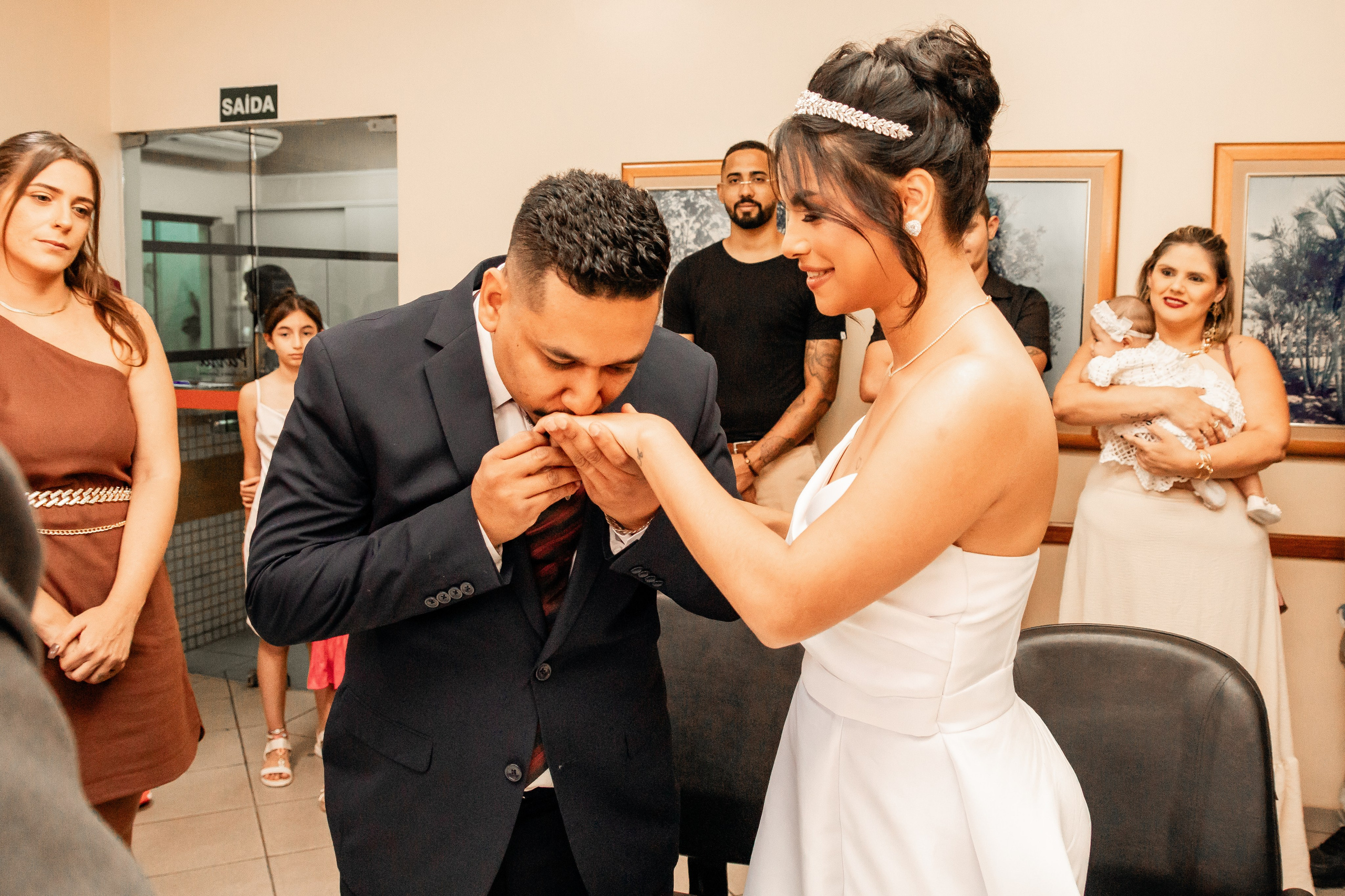 Civil Najara e Rafael. Fotógrafa de casamento e festa infantis em Marilía, São Paulo