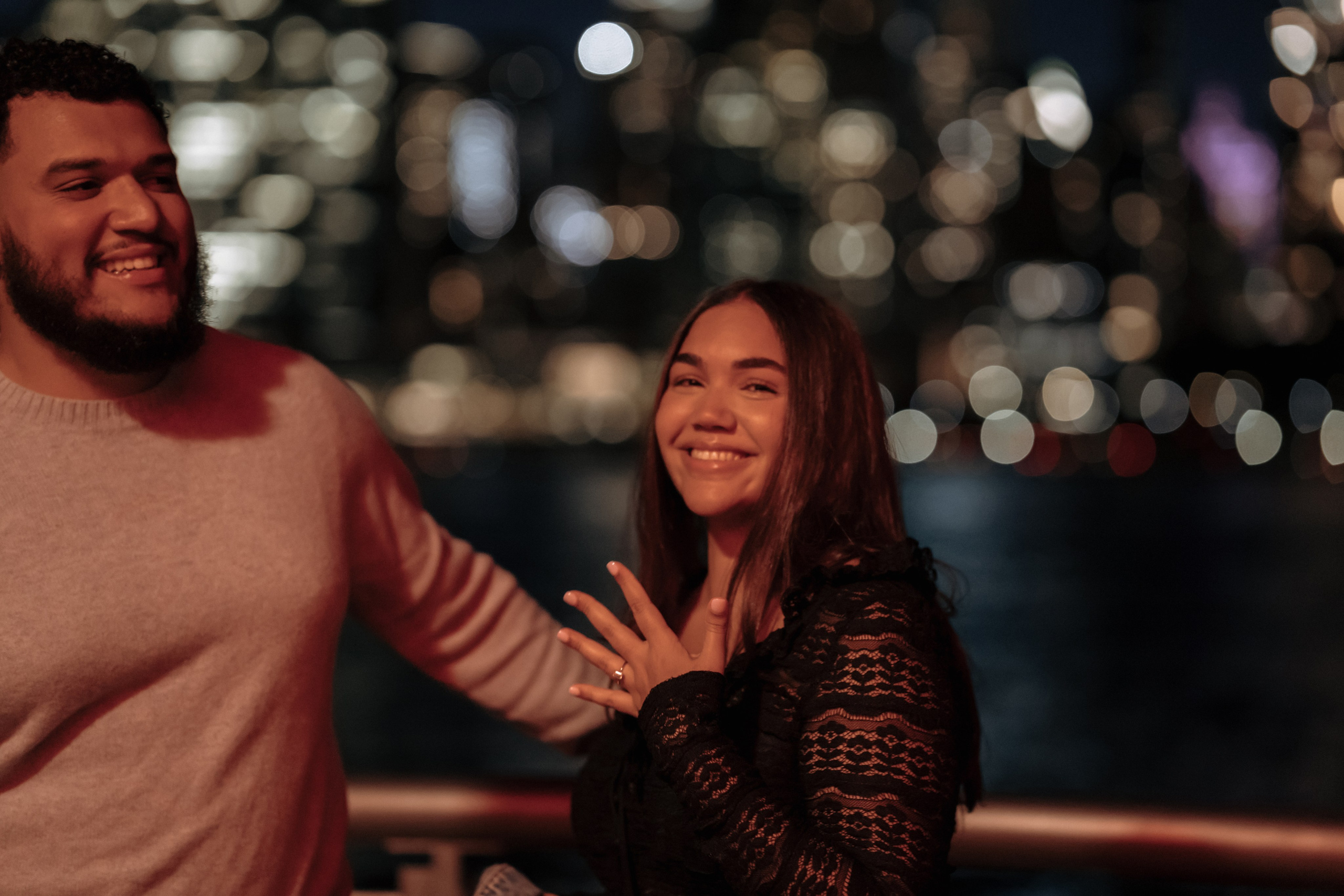 LIC surprise proposal. New York + travel photographer