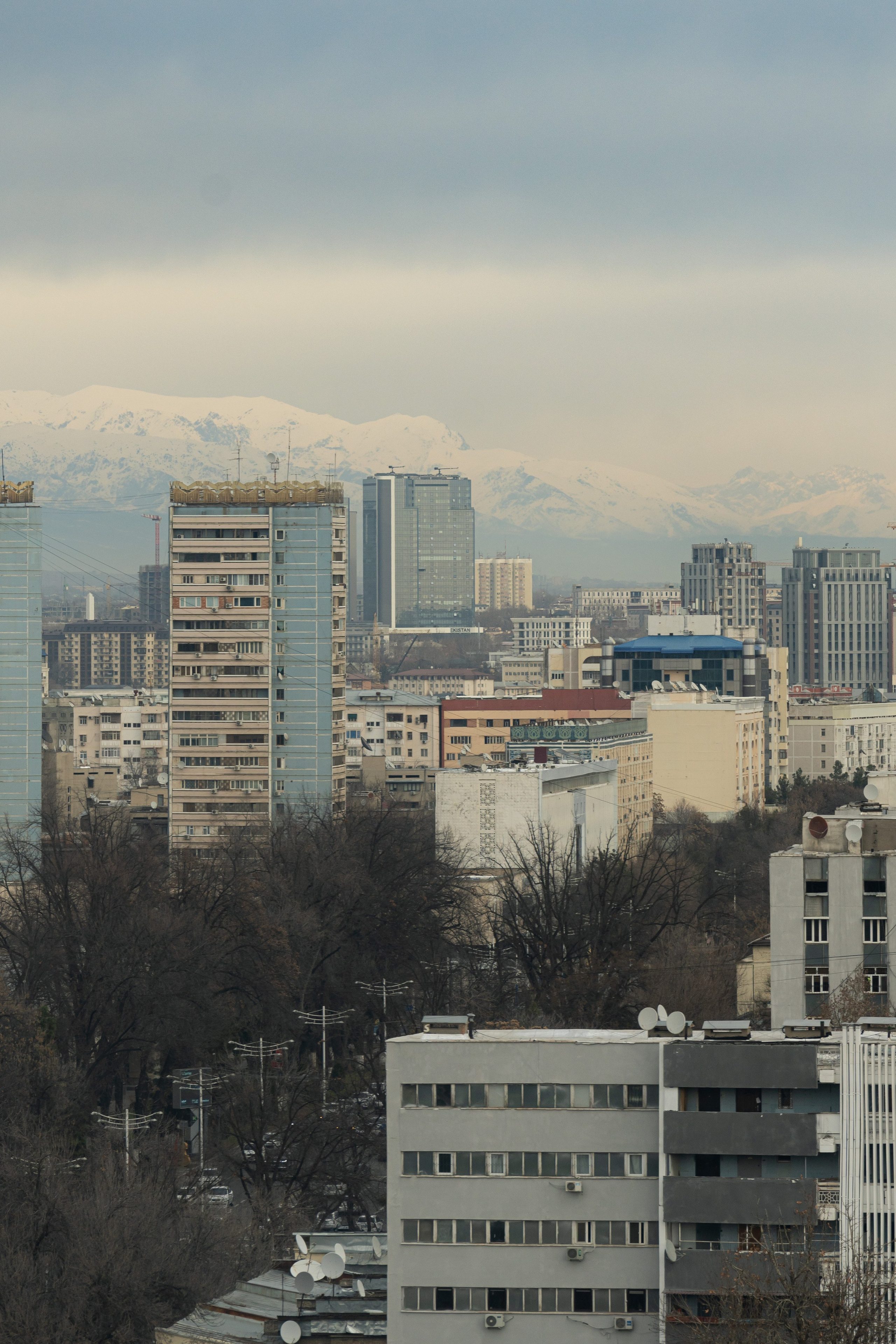 Смог в Ташкенте или Взгляд на город с высоты птичьего полета. Георгий Намазов | Фотограф в Ташкенте
