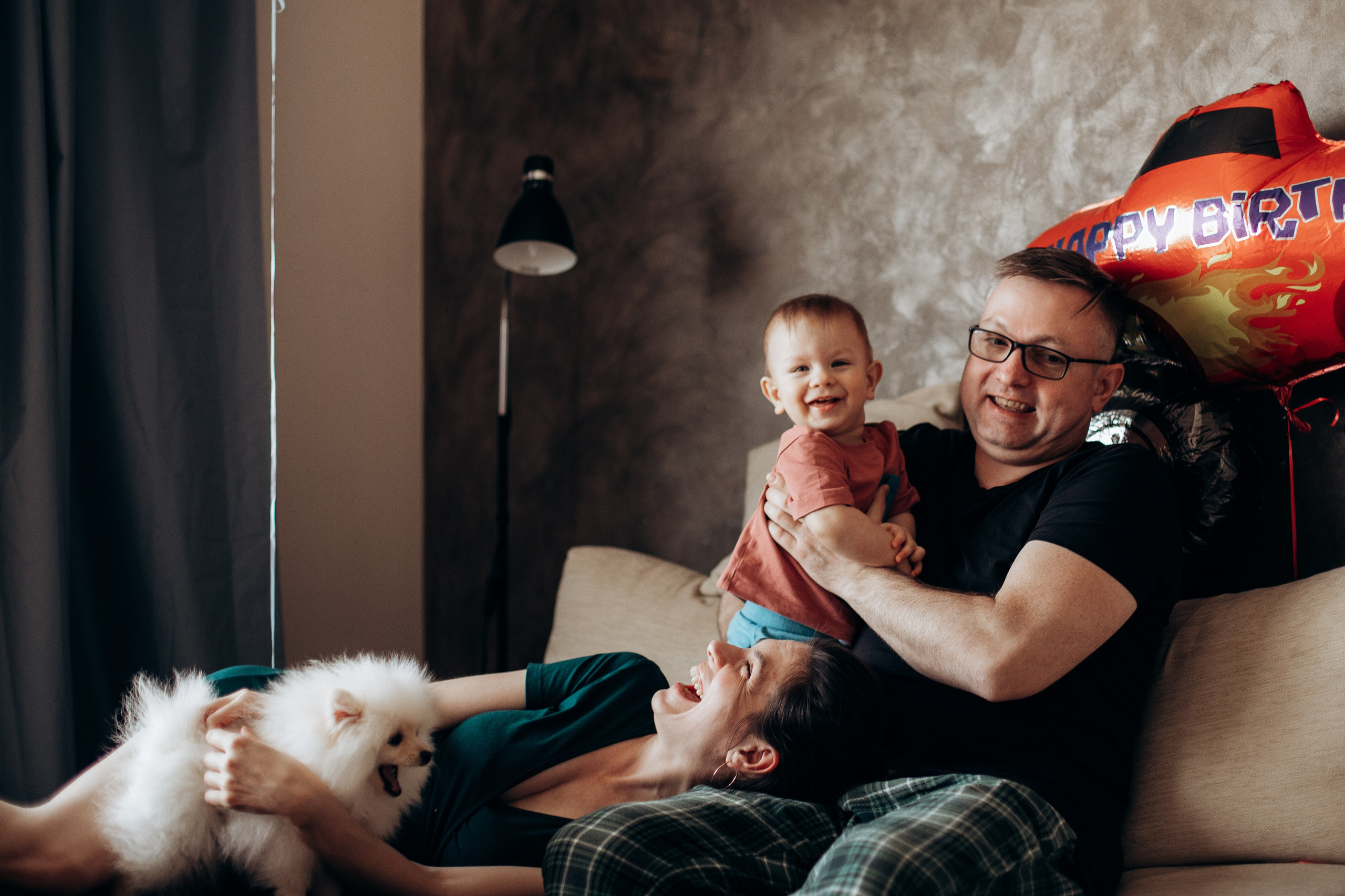 Андрей, Юля и Даня. Главная