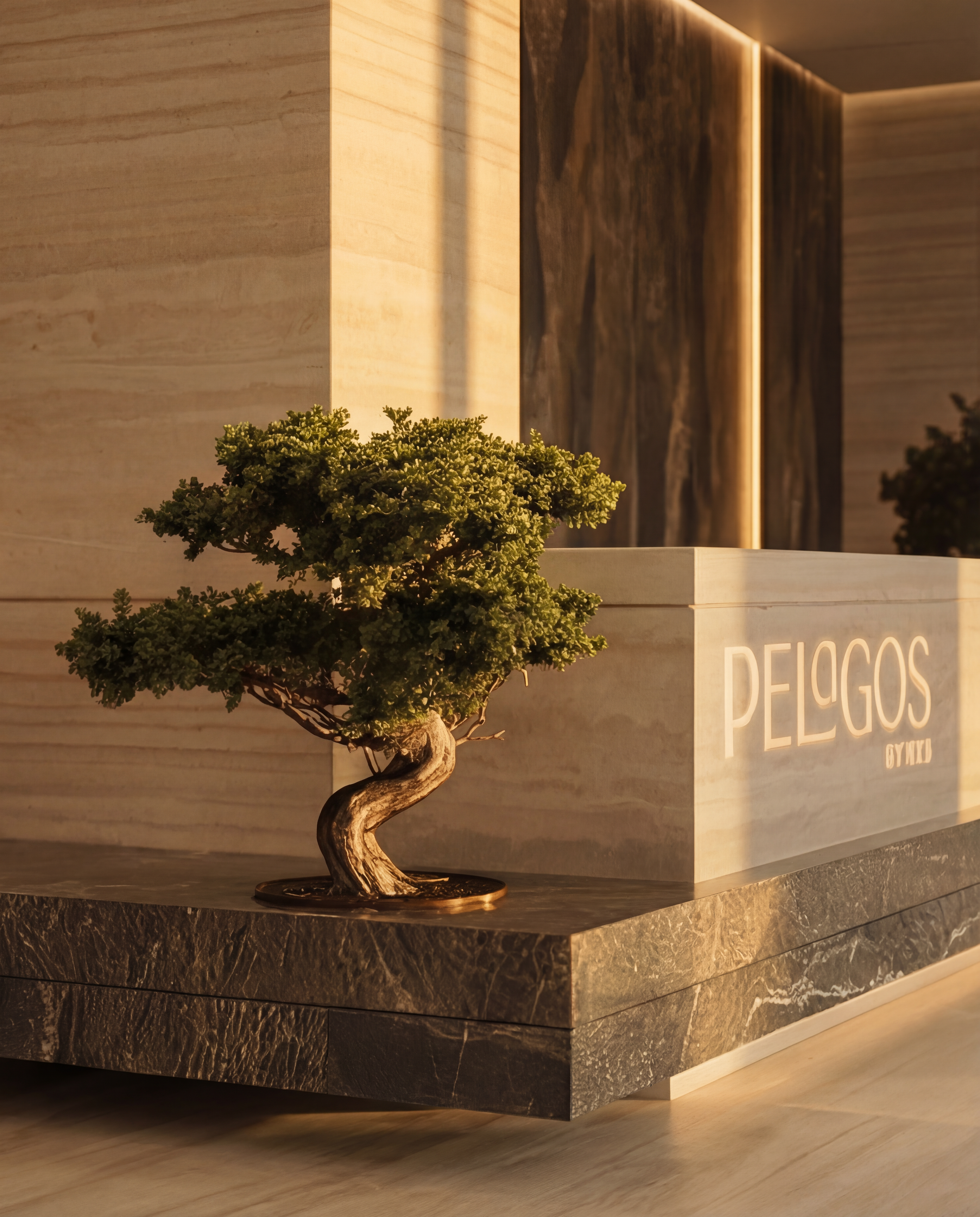 Pelagos. Main Lobby. 3D Visualizer and Ai Creator in Dubai, UAE