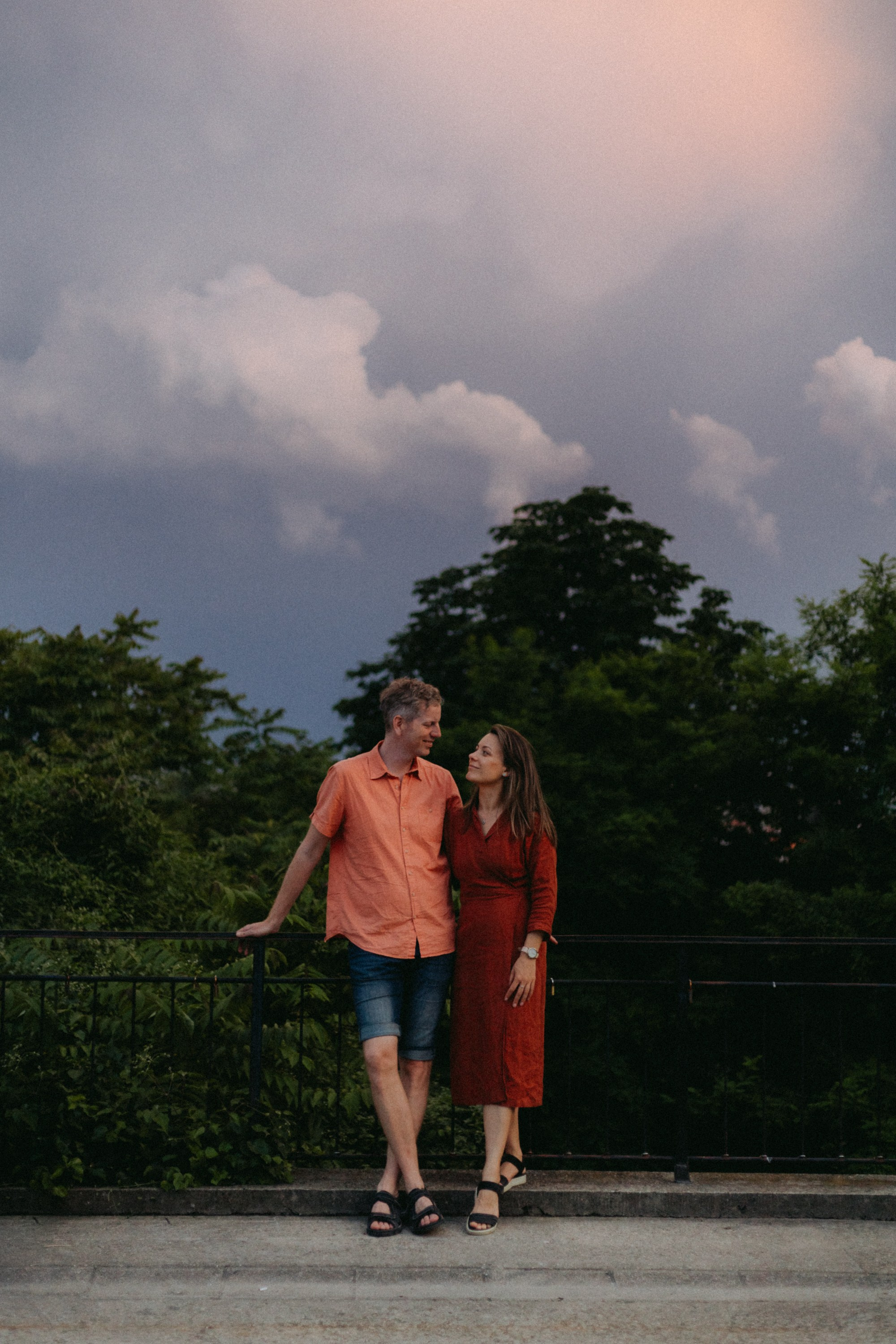 Family in the city. Elena Gorobets. Photographer in Zagreb