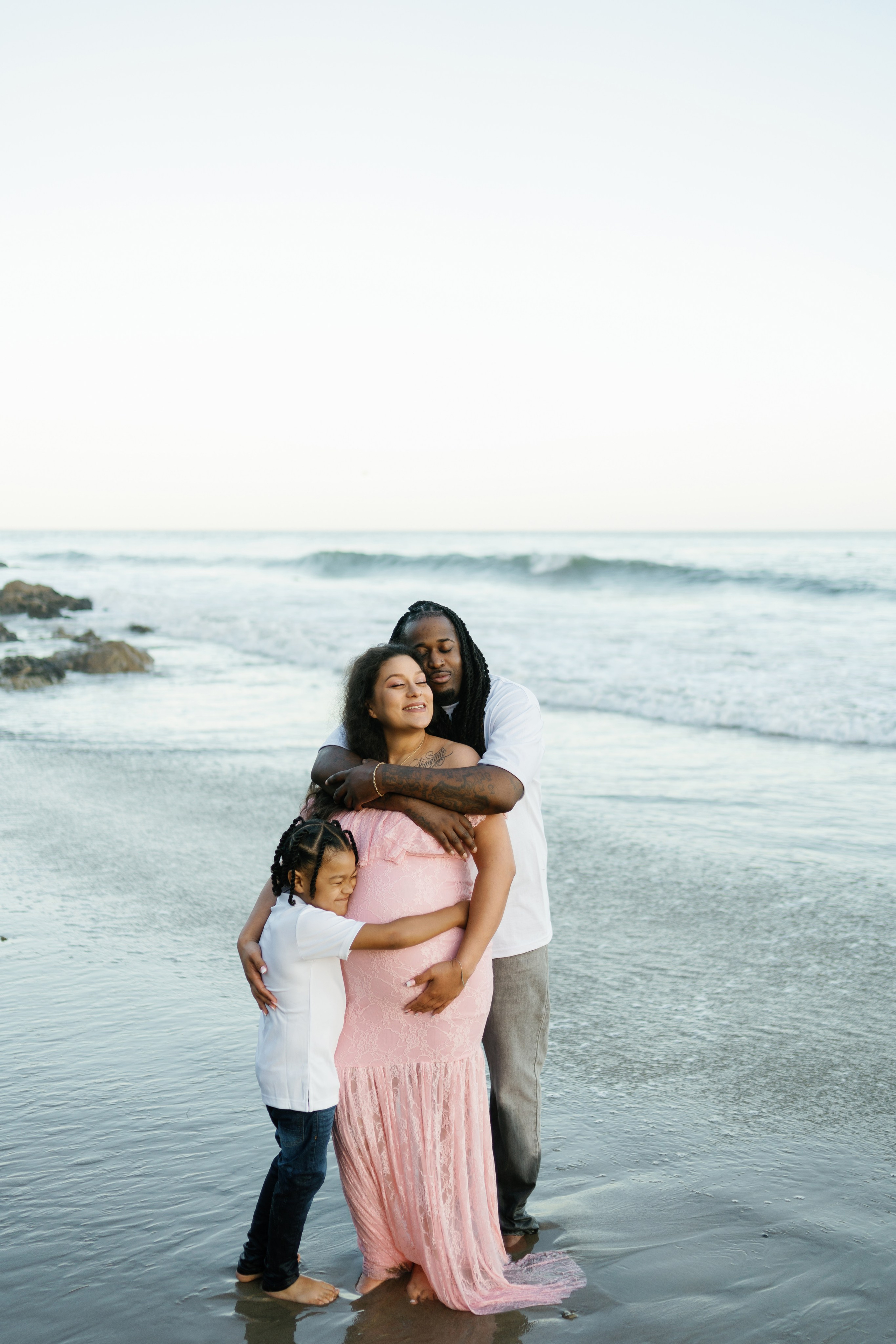 El Matador Beach Maternity Session. Wedding Photography & Videography Team in California, Los Angeles, San Francisco, San Diego and Travel
