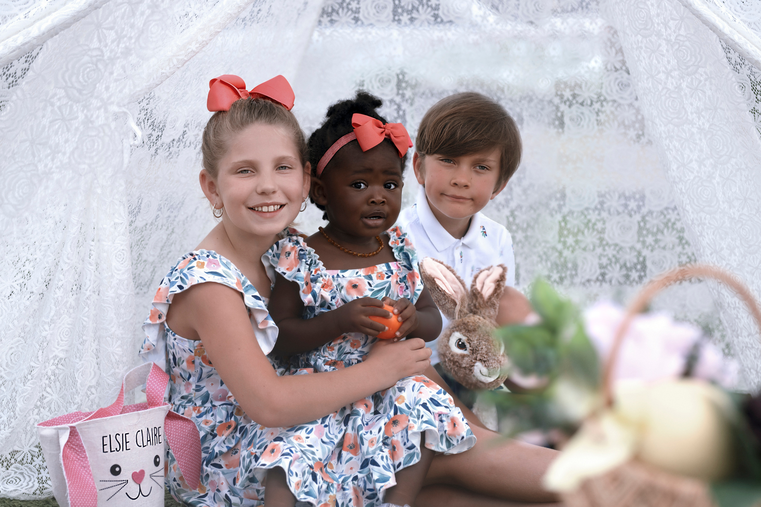 Easter_2022. Portrait, kids and family photographer in Wesley Chapel Alina Alice Osipova