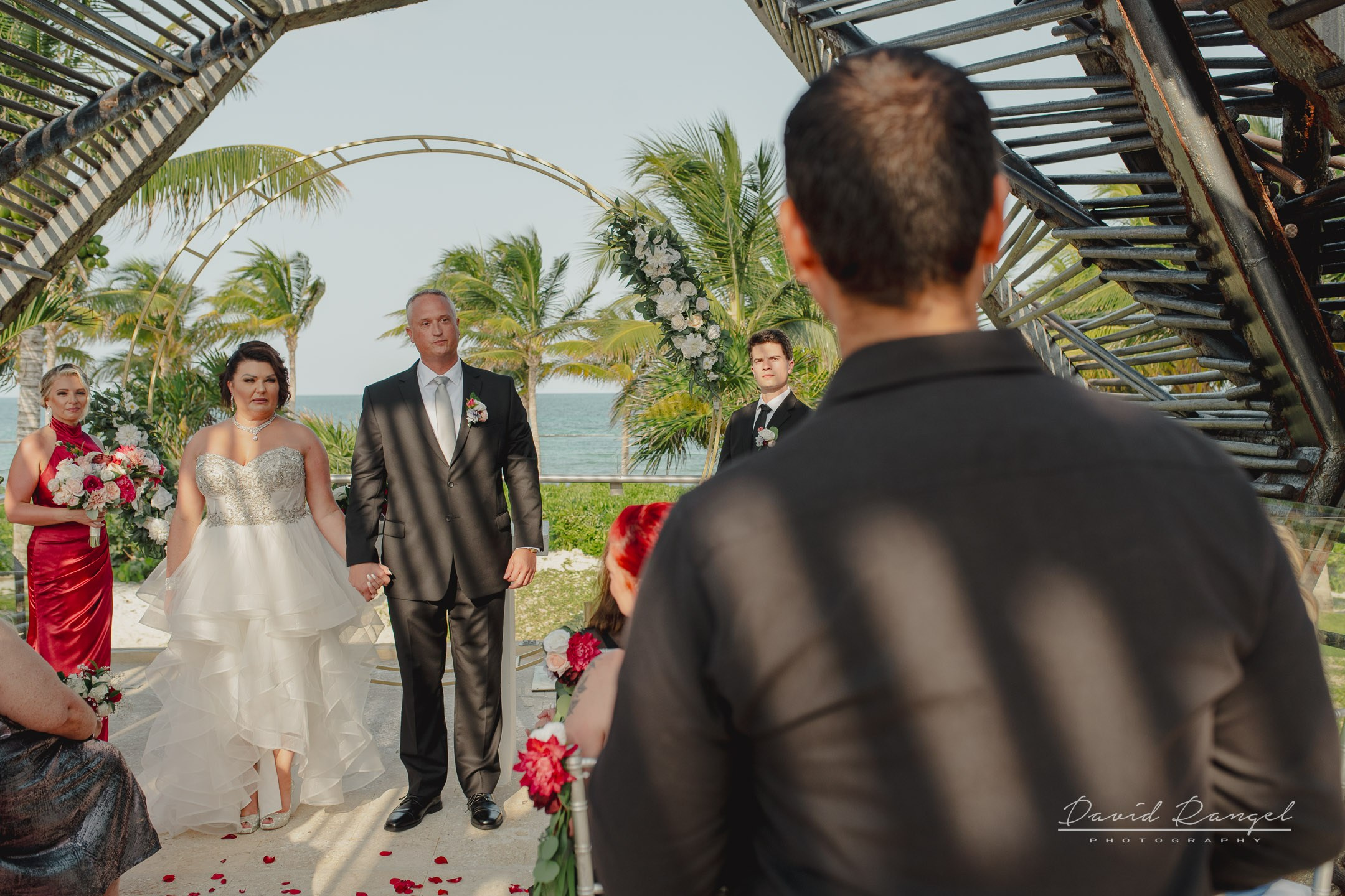 Heather and Benjamin on their destination wedding at Royalton Riviera Cancun. Destination wedding photographer based in Cancun and Riviera Maya with service worldwide