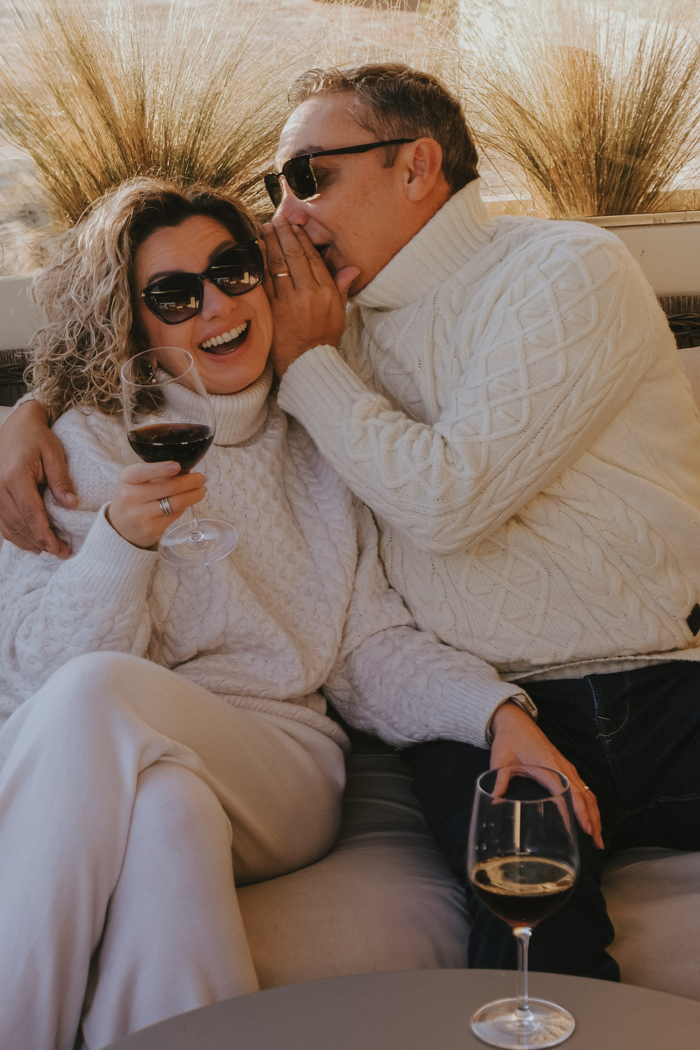 Sesión de pareja en la playa. Fotografía profesional en Calafell - Elena Medvedeva