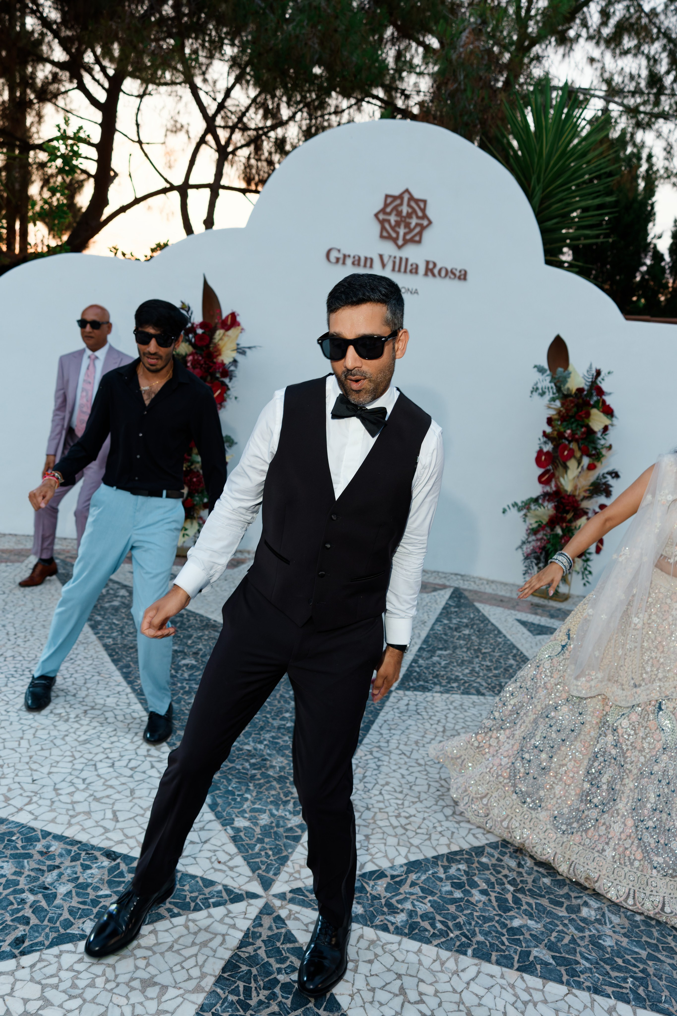 Indian wedding at Gran Villa Rosa, Barcelona