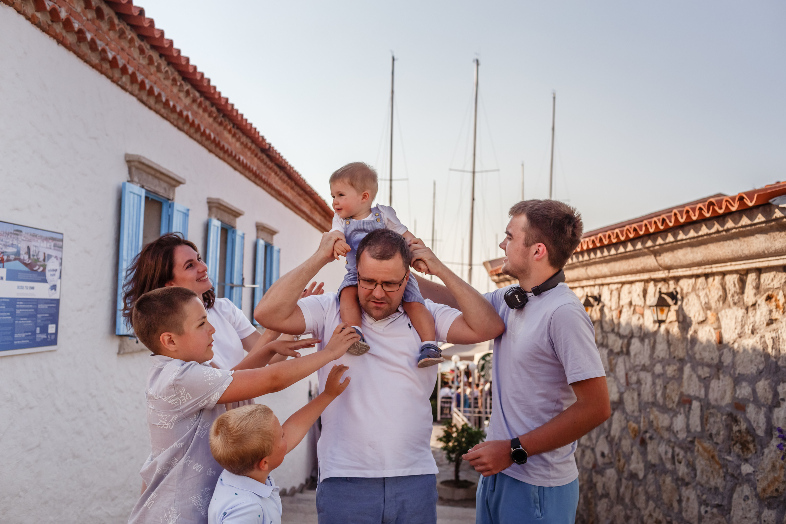 family photoshooting in Cesme