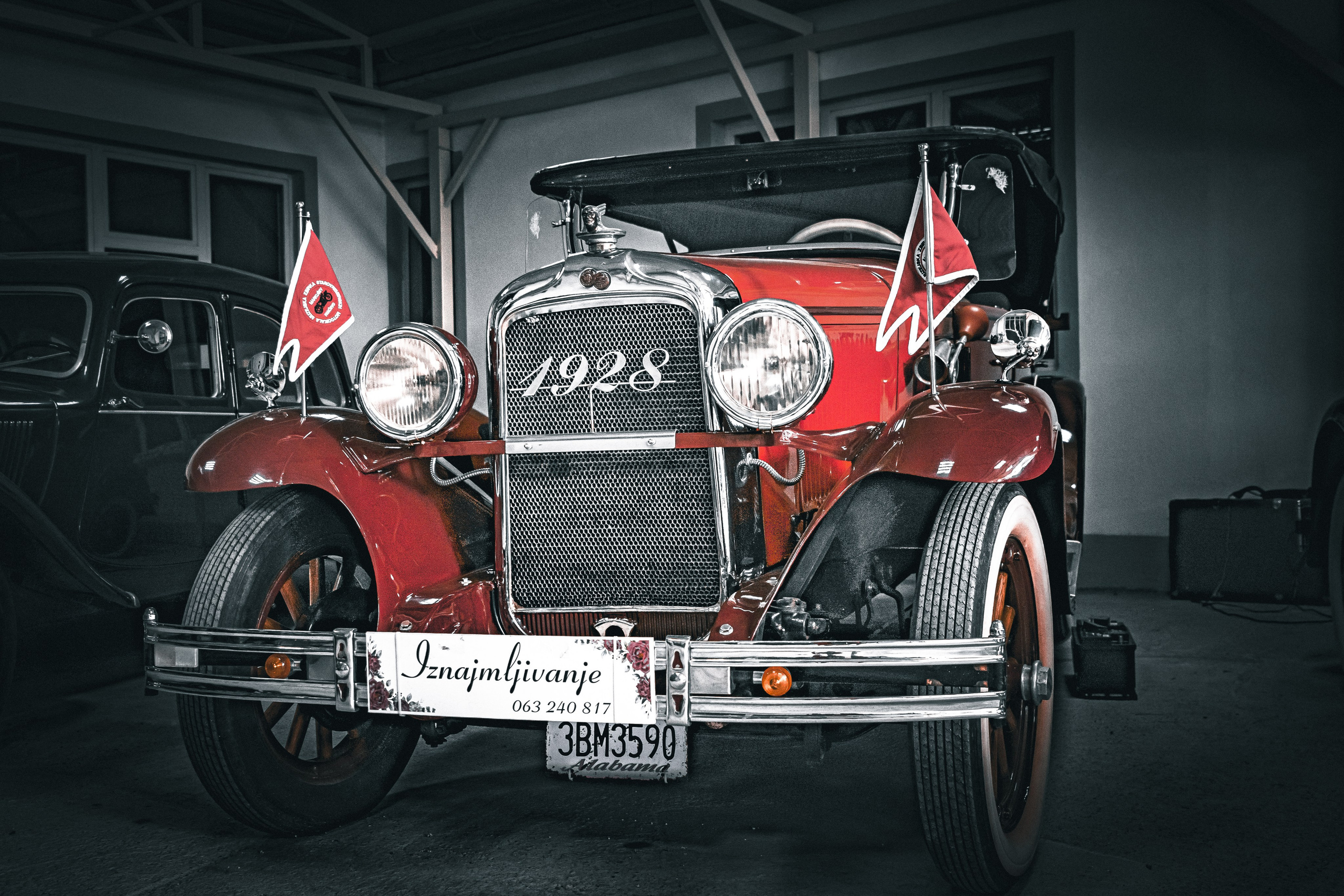 Private museum of over 100 motorcycles and vintage cars in Pancevo (Serbia)