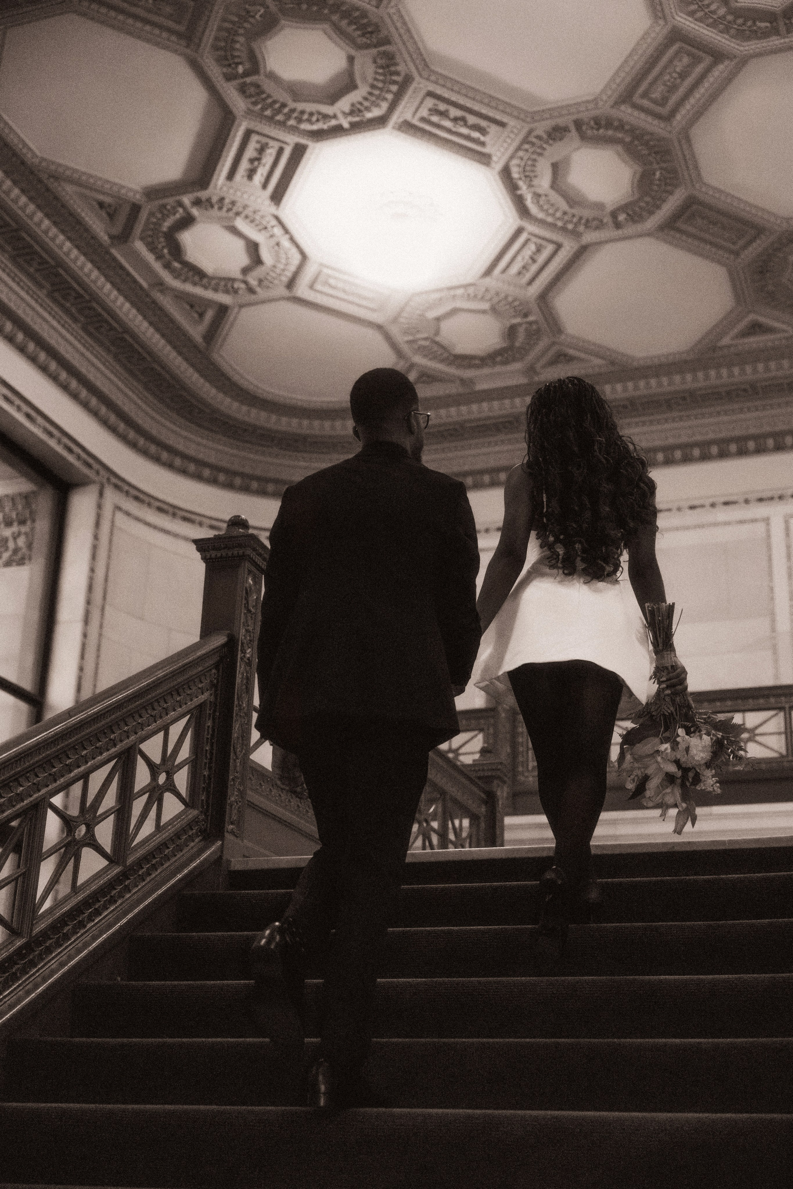Chicago Courthouse Wedding Photography | Intimate & Timeless Moments