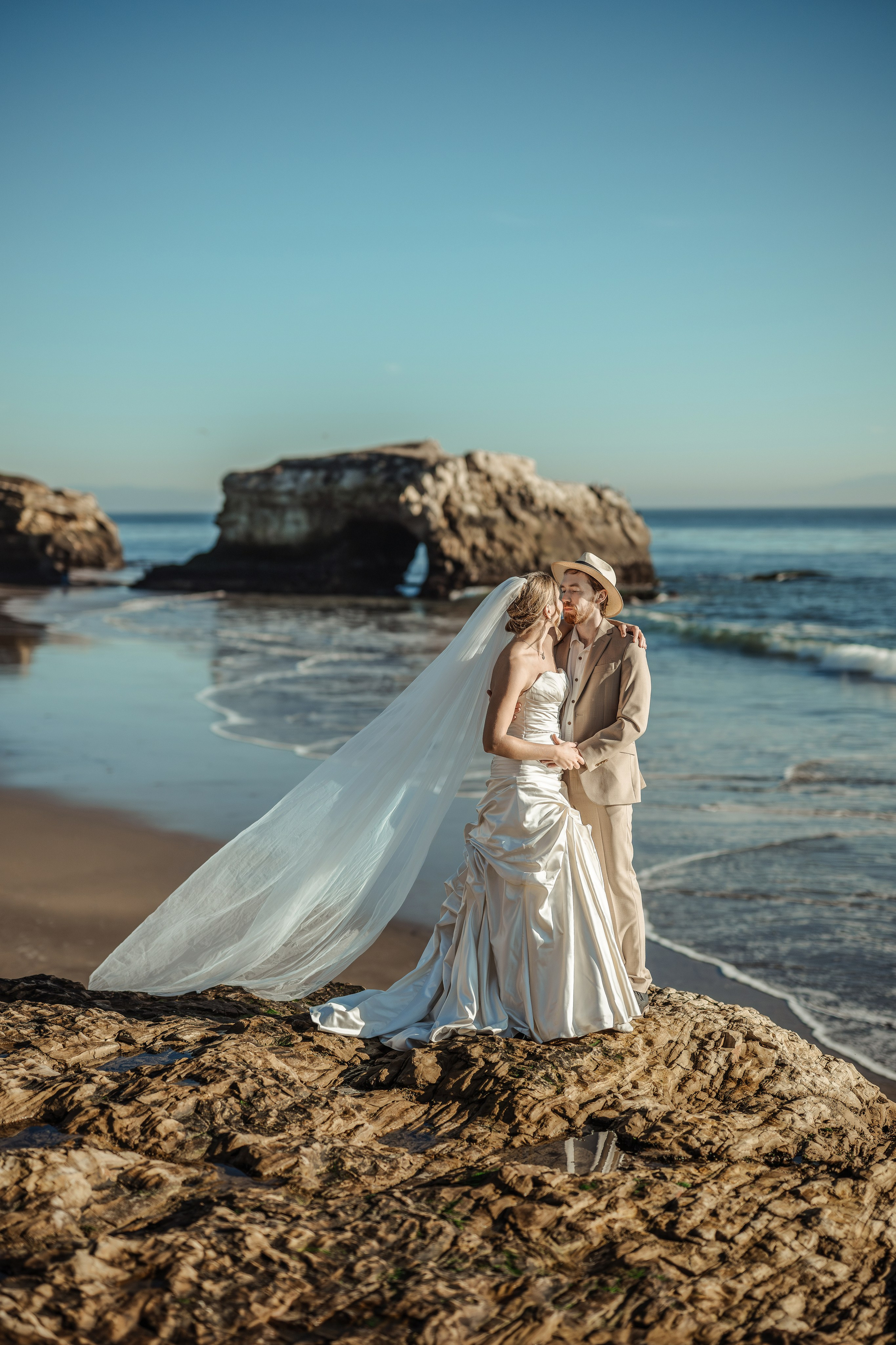 Coastal Elopement in Santa Cruz & Monterey. Wedding & Elopement Photographers in California