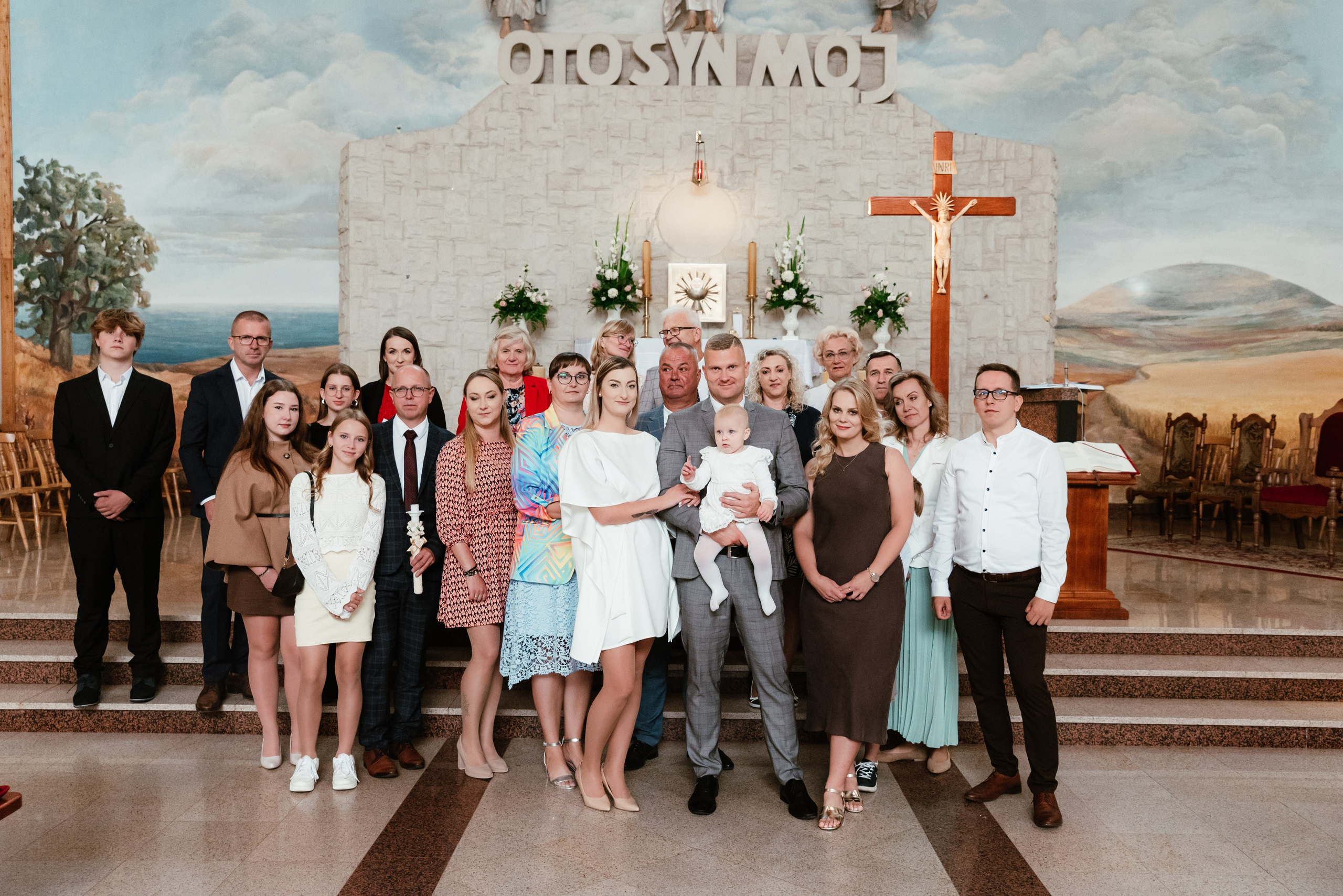 Chrzest Pola. Eugene Save – Fotograf Ślubny i Rodzinny | Warszawa i Cała Polska