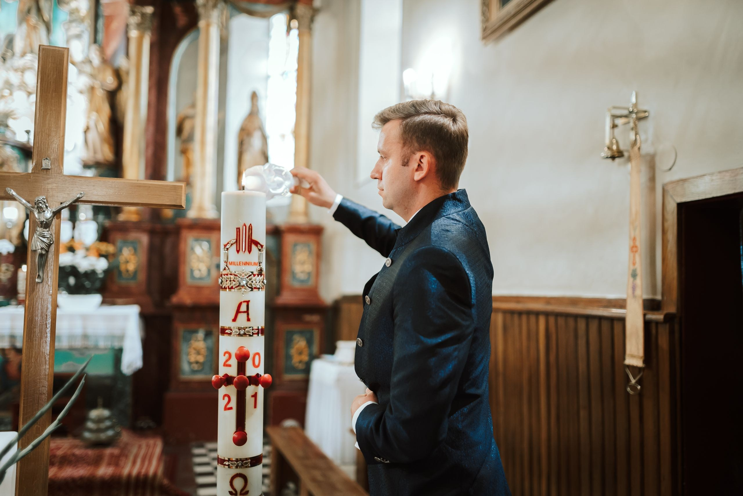 Chrzest Święty Helenki. Michał Kaźmierczyk - Fotograf