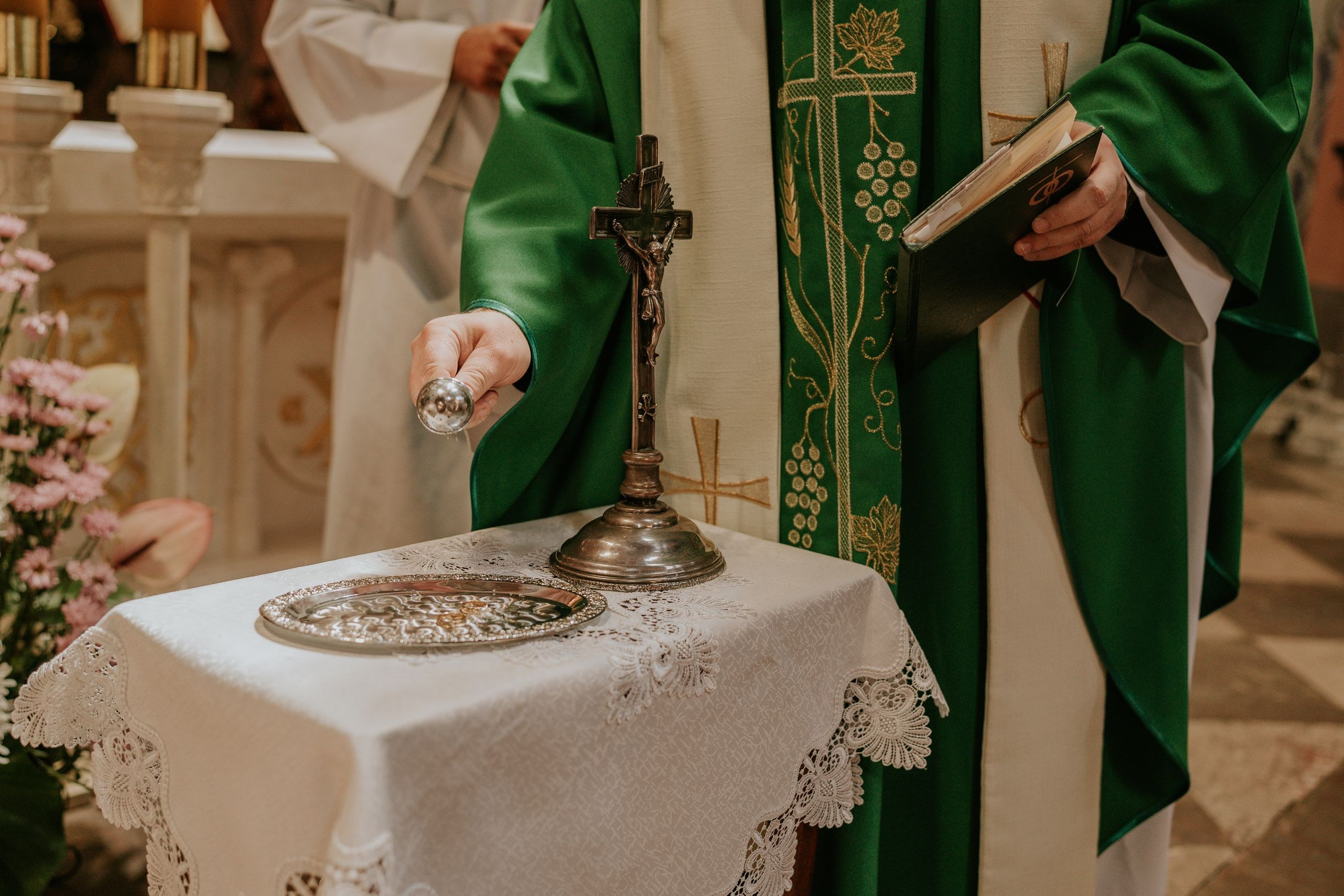 Chrzest Święty Marcelina i Adam. Michał Kaźmierczyk - Fotograf