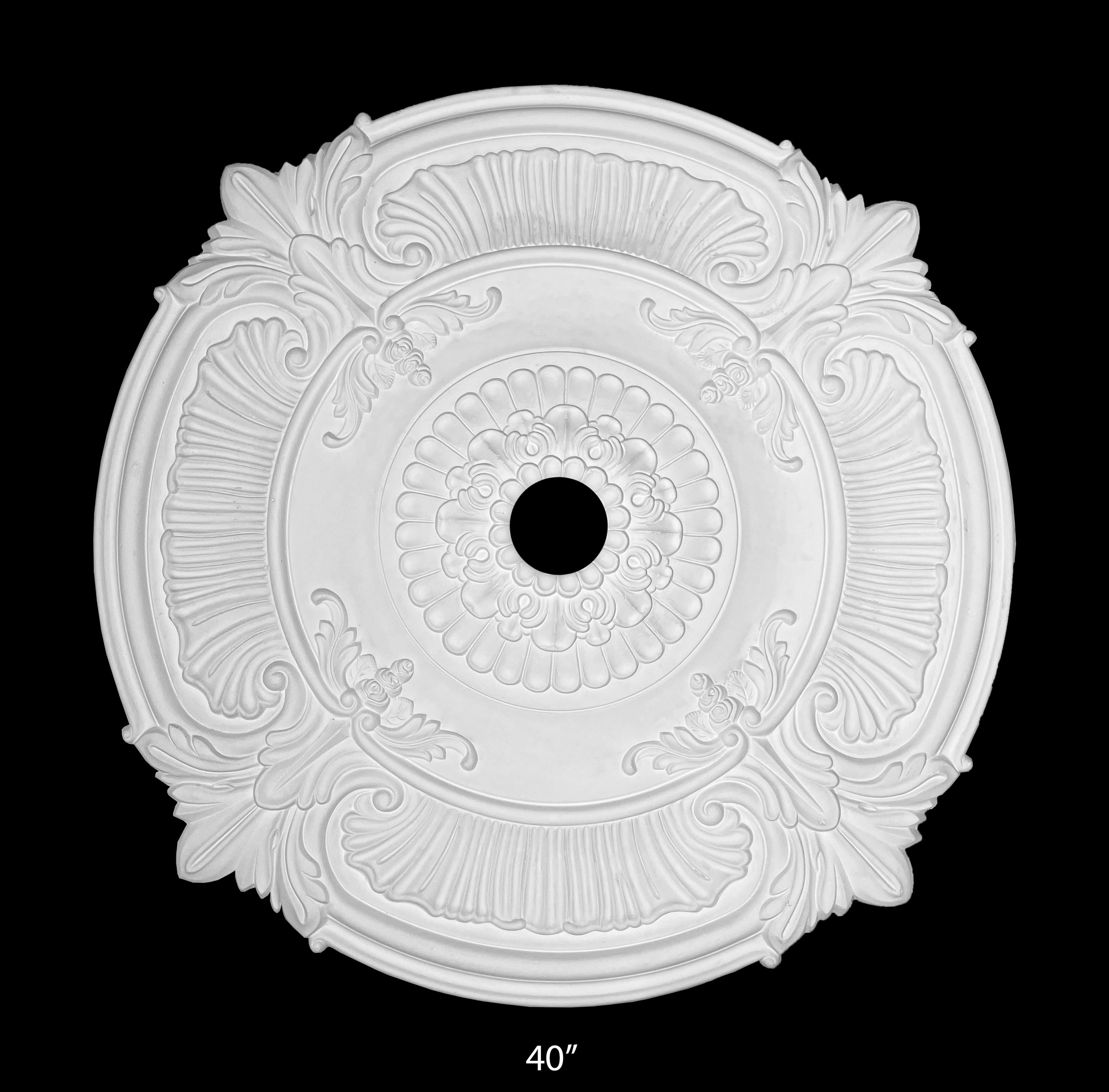 Medallions. Plaster molding