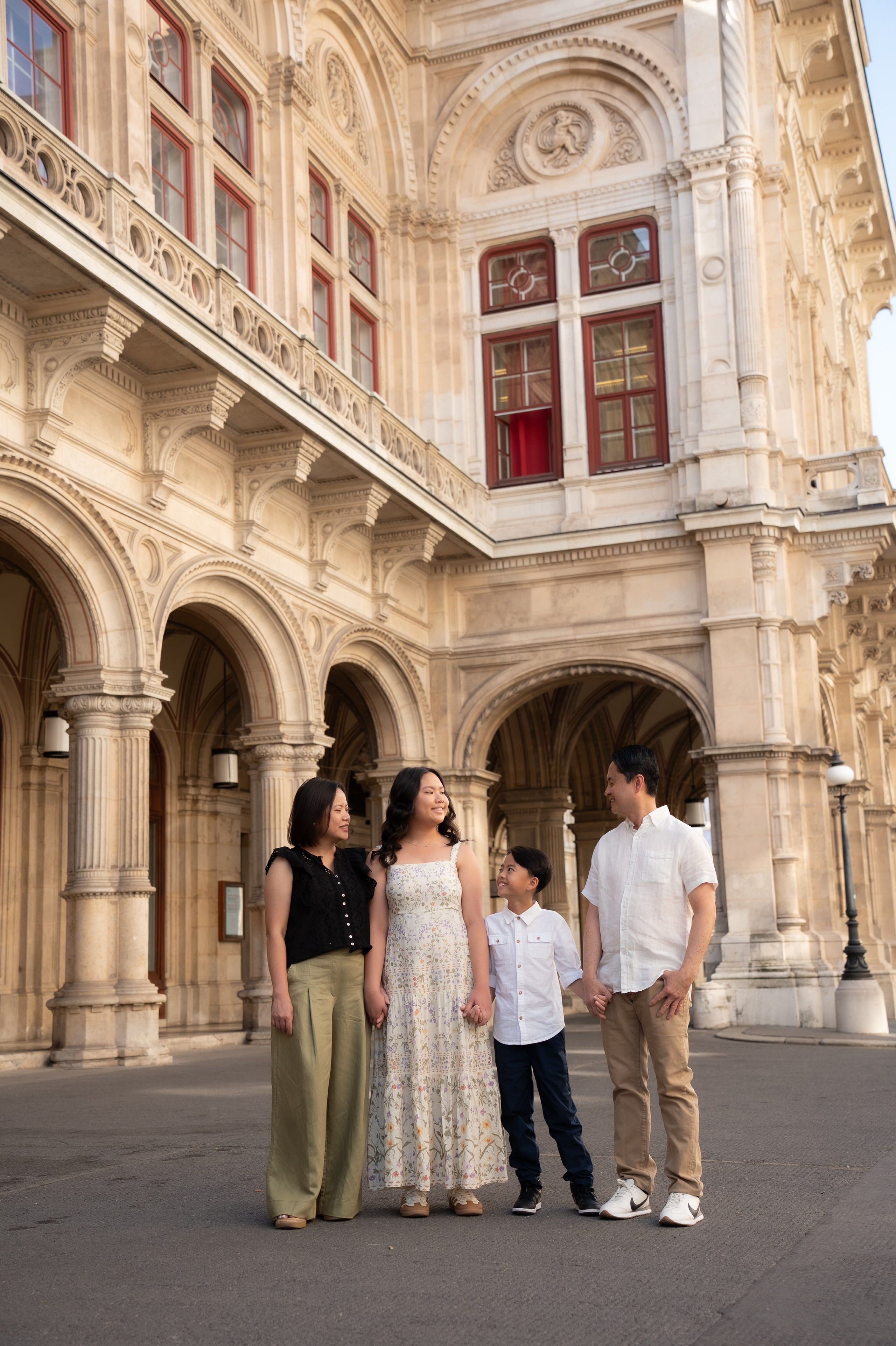 Christina & fam from USA. Photo Vienna and Bratislava