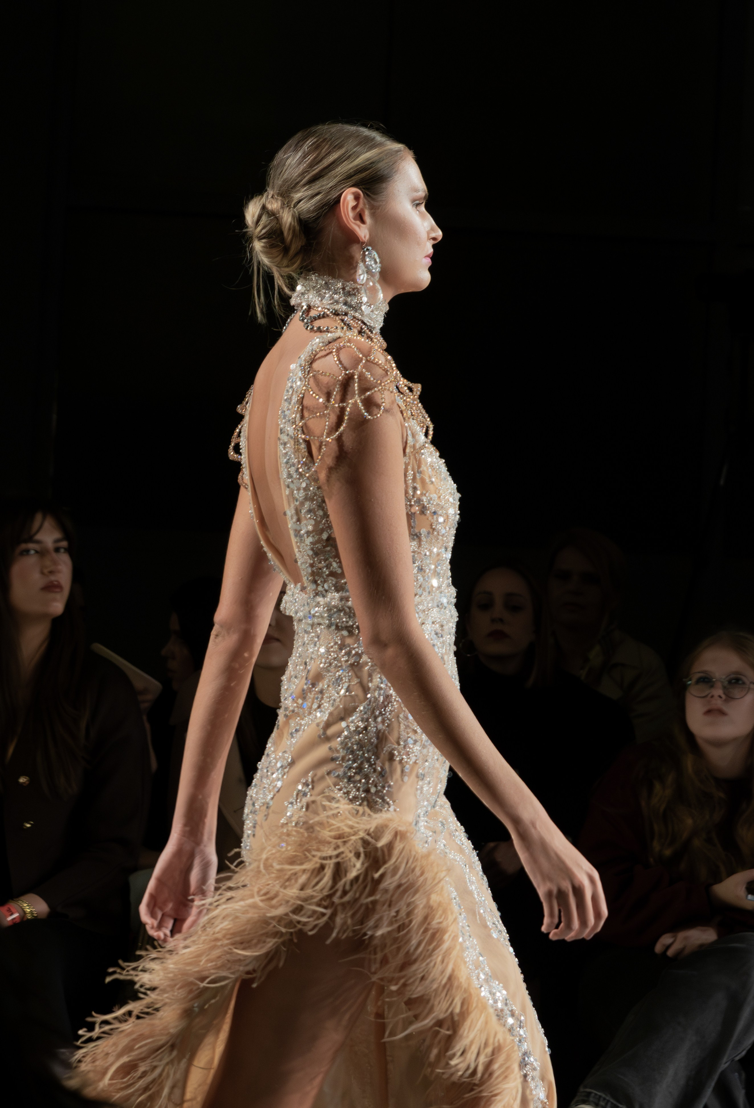 SERBIA FASHION WEEK 2025 / Woven Destinies” collection Designer: Katrina Ivanyushkina. Victoria Fedoseenko. Photographer from Serbia