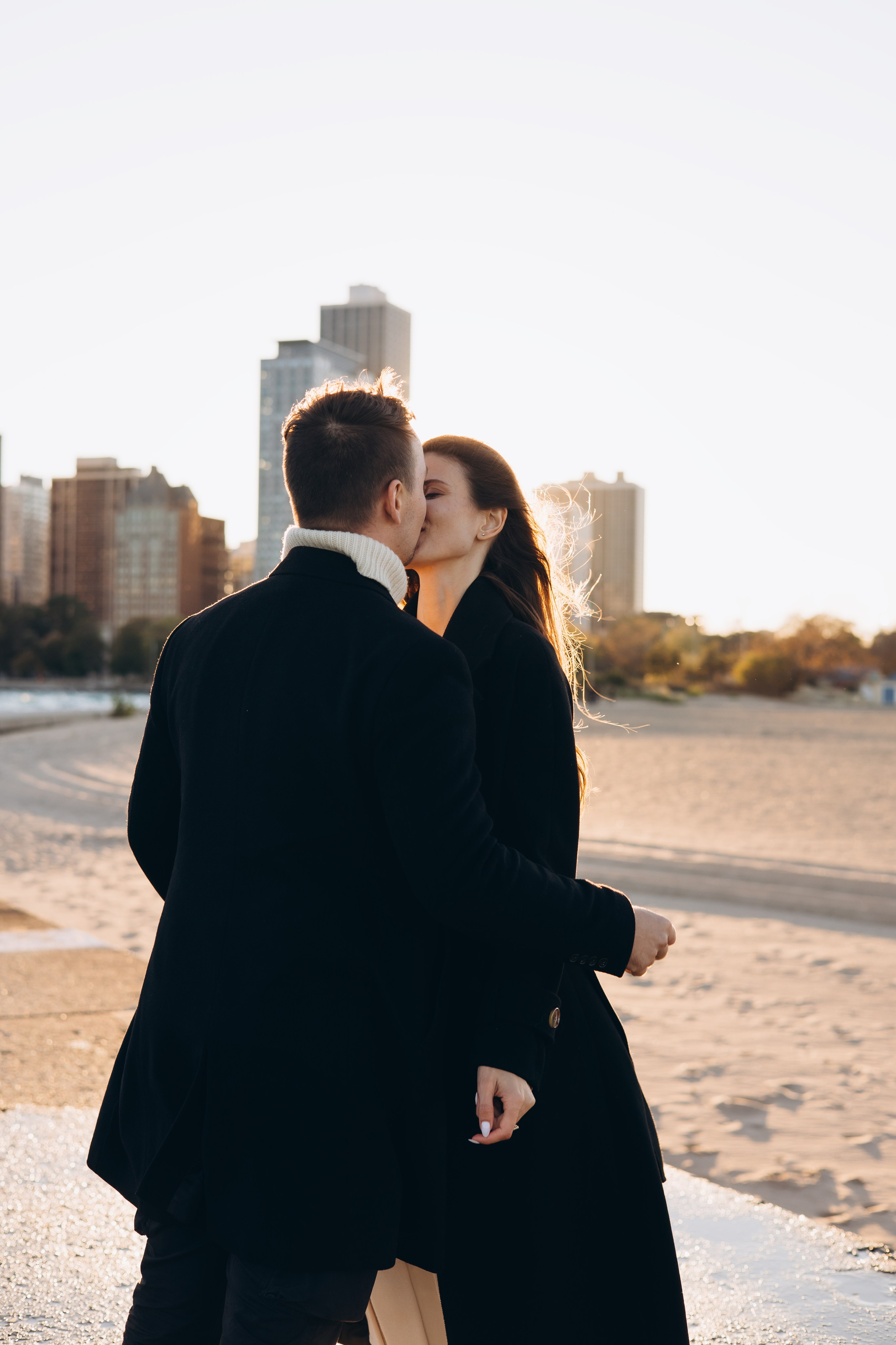 North Lake Shore Proposal — Chicago Photographer — Margarita Chudinova