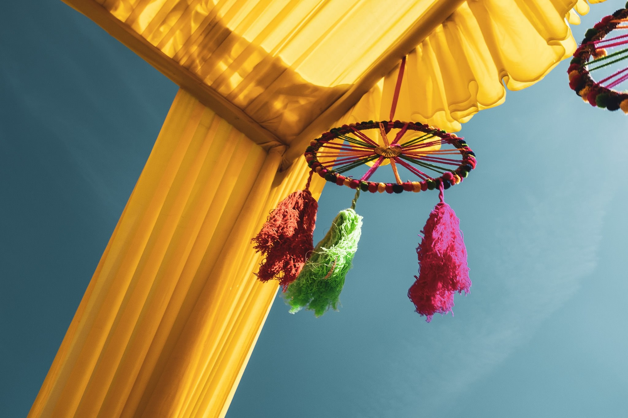 Punjabi + Marathi fusion wedding at New Delhi, India