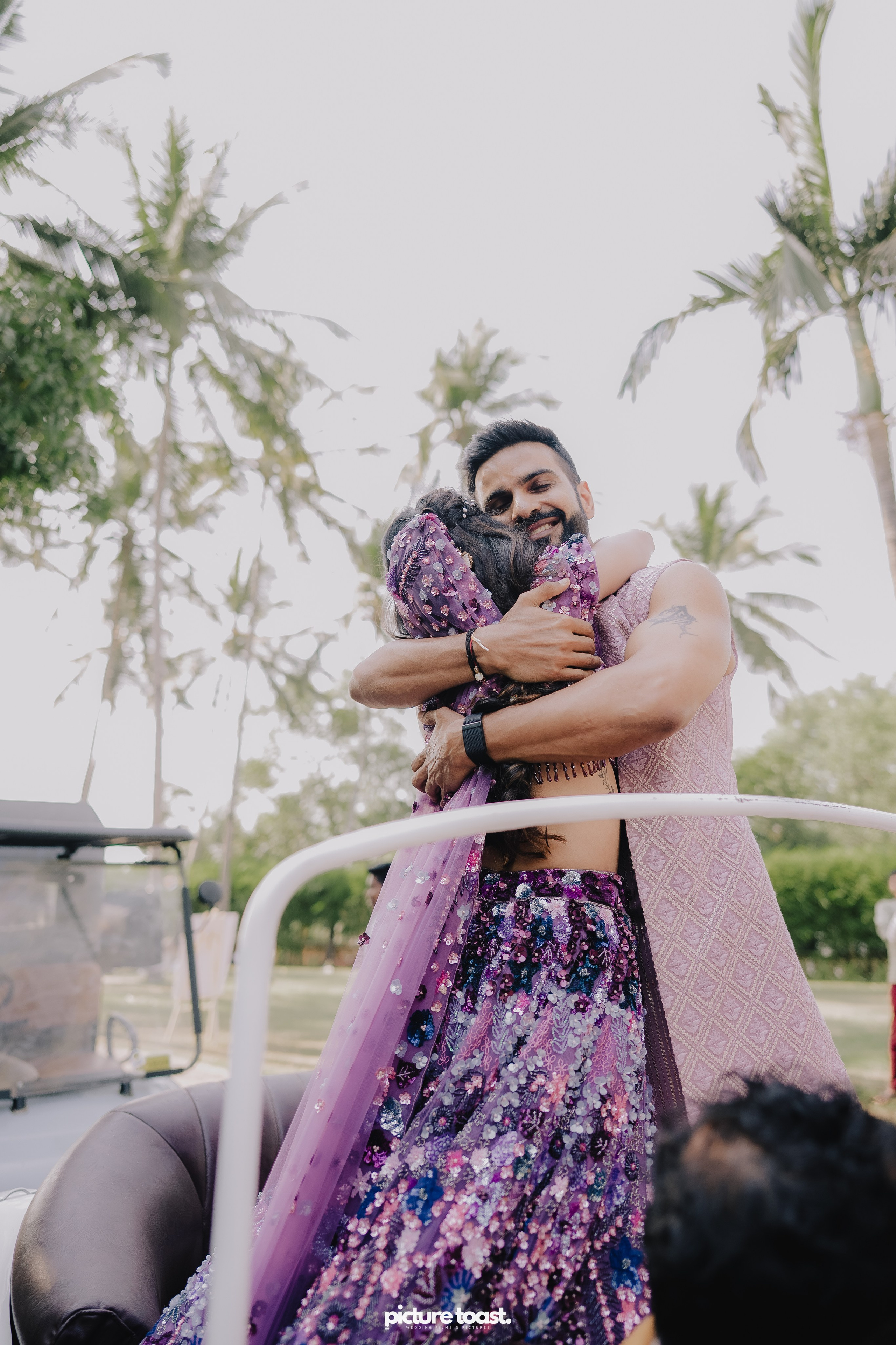 Varamala Ft. Barbie & Aneesh. Fine art Wedding Photographers in India & Canada